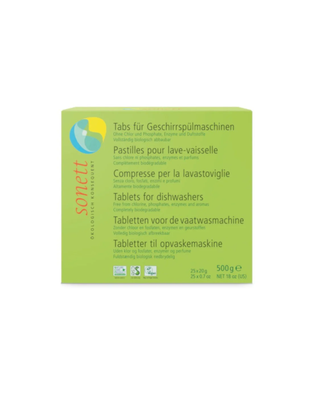 Lavavajillas Tabs Sonett 2x20g