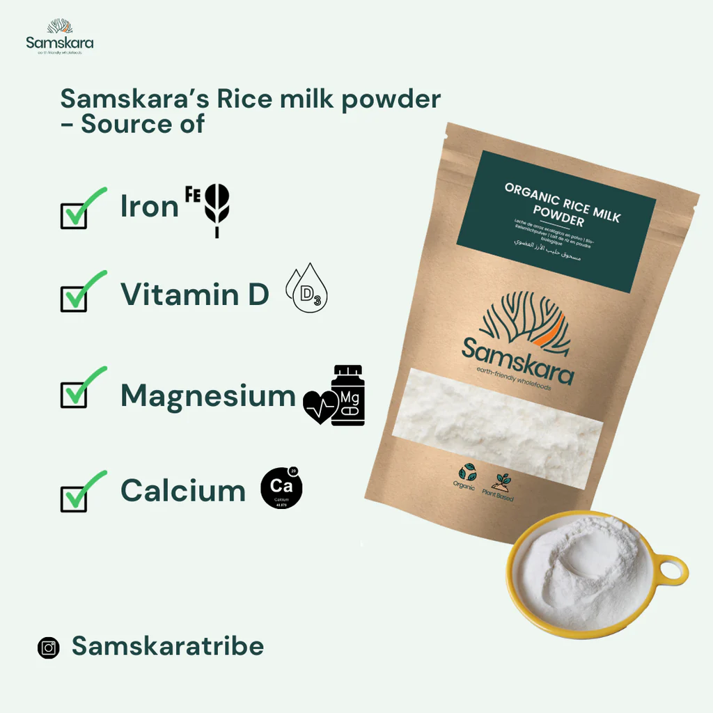 Leche De Arroz En Polvo Bio - 500g - Image 5