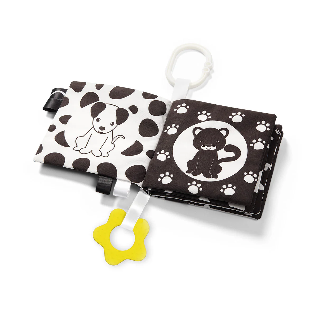 Libro Blando De Actividades Sensorial Black&white - Image 3