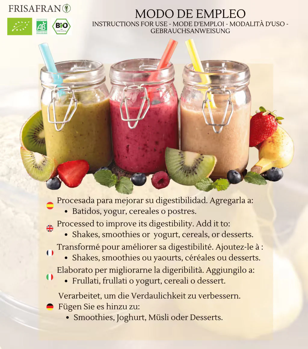 Maca Gelatinizada En Polvo Ecológica | Calidad | Frisafran 500 G - Image 4