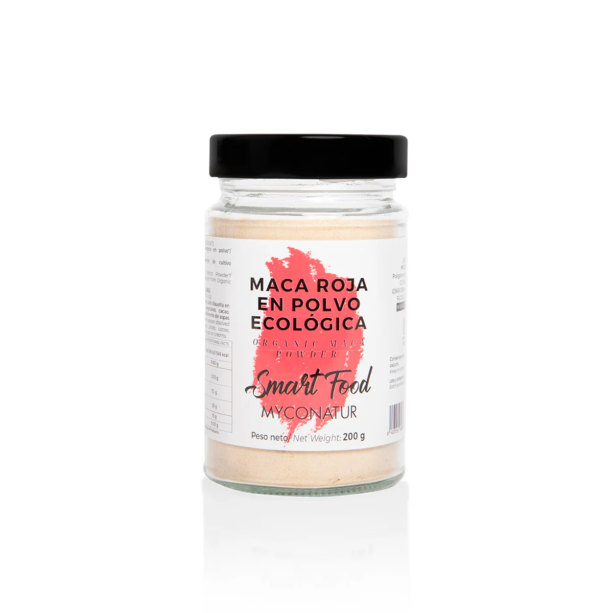 Maca Roja En Polvo Ecológica Myconatur 200g