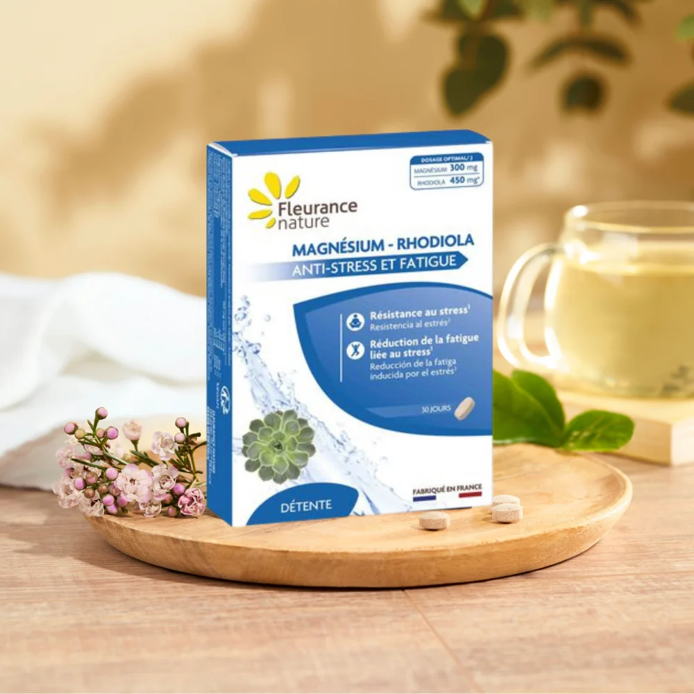 Magnesio - Rhodiola Fleurance Nature 30 Comprimidos - Image 2