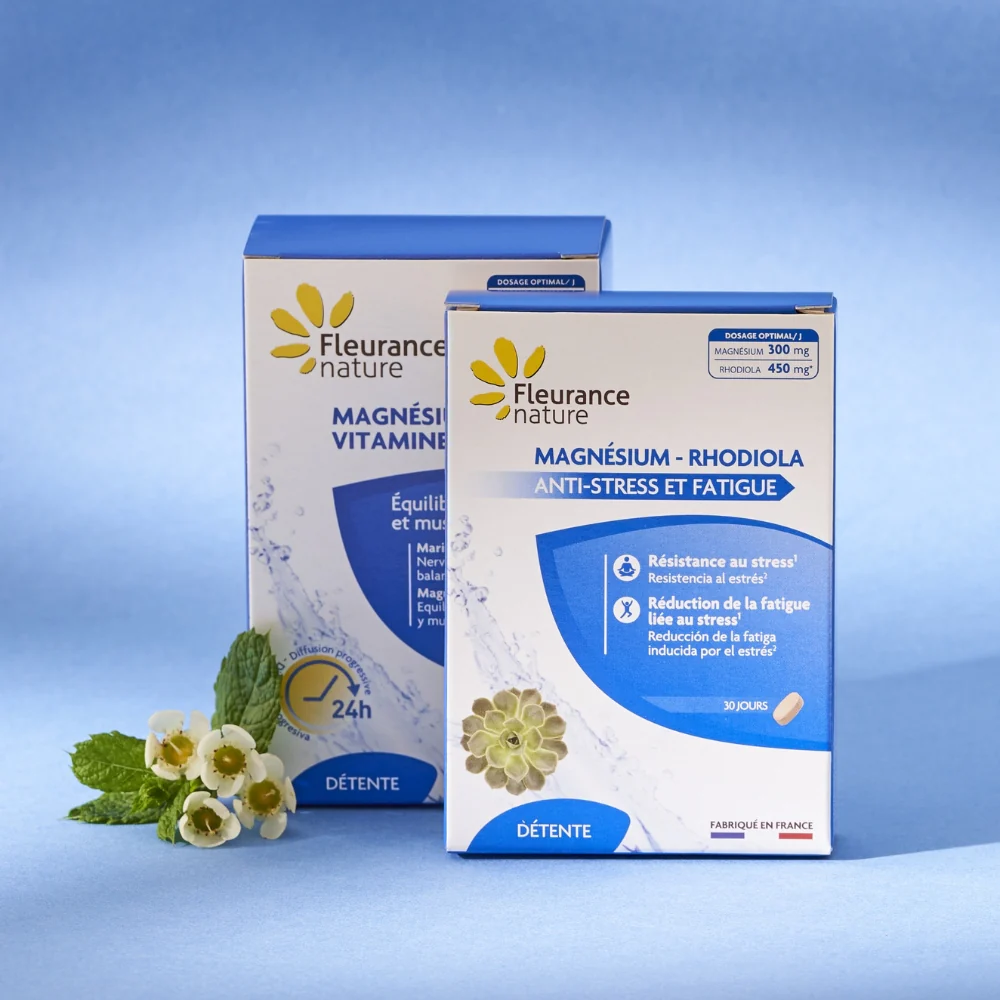 Magnesio - Rhodiola Fleurance Nature 30 Comprimidos - Image 3
