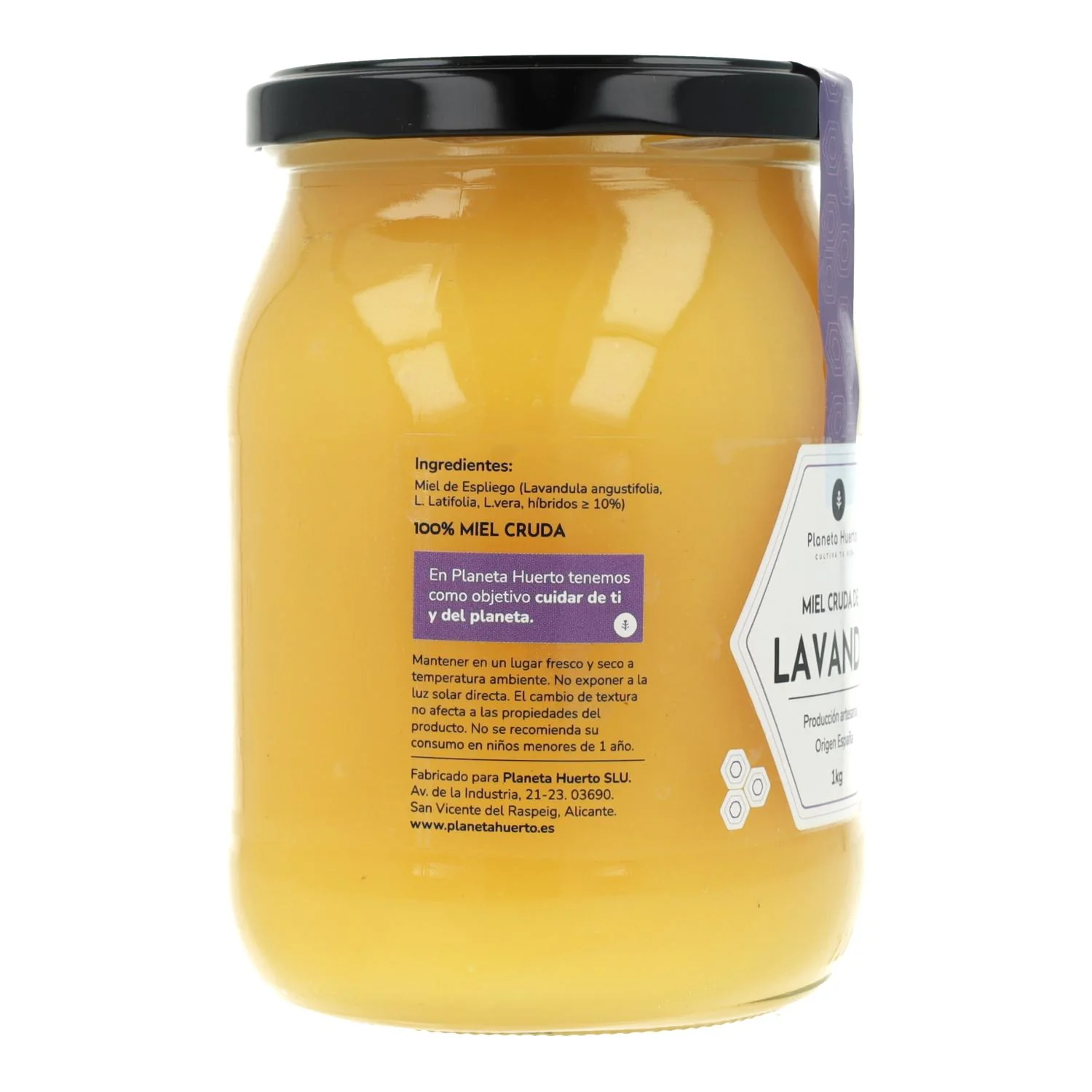 Miel Cruda de Lavanda Planeta Huerto 1 Kg - Image 2