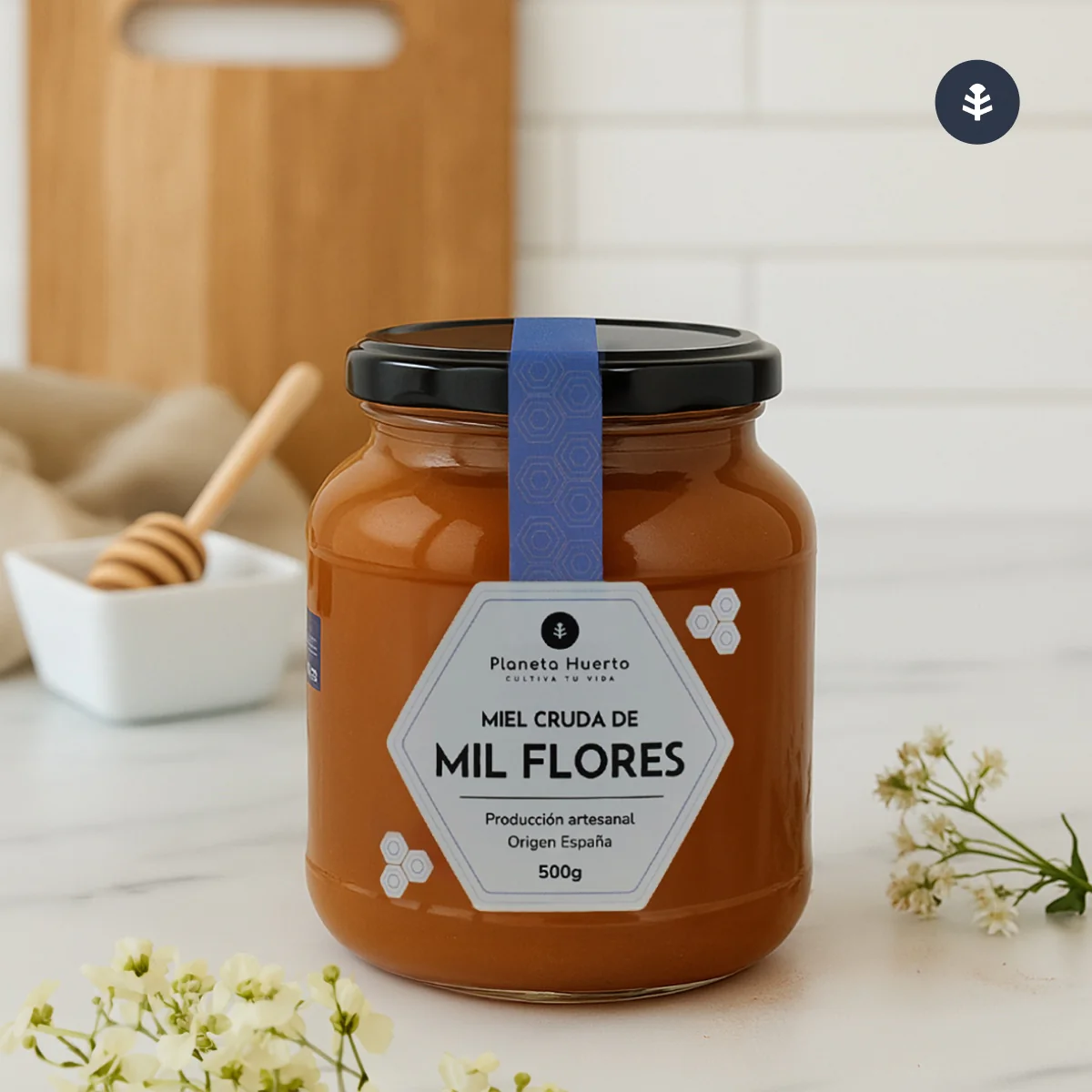 Miel Cruda de Mil Flores Planeta Huerto 1 Kg - Image 6