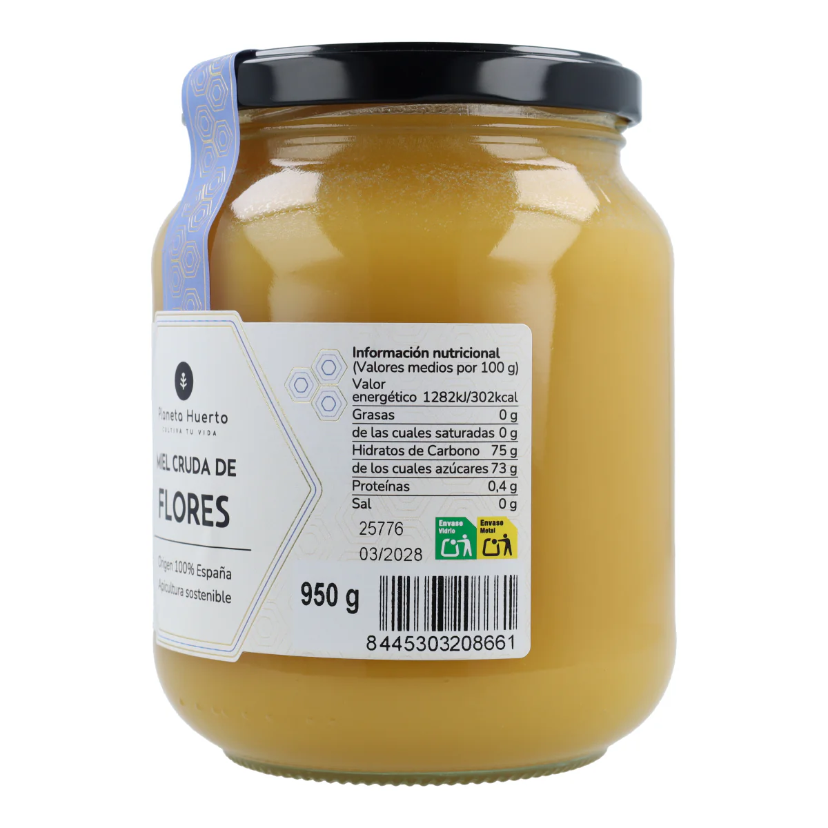 Miel Cruda de Mil Flores Planeta Huerto 950 g - Image 7