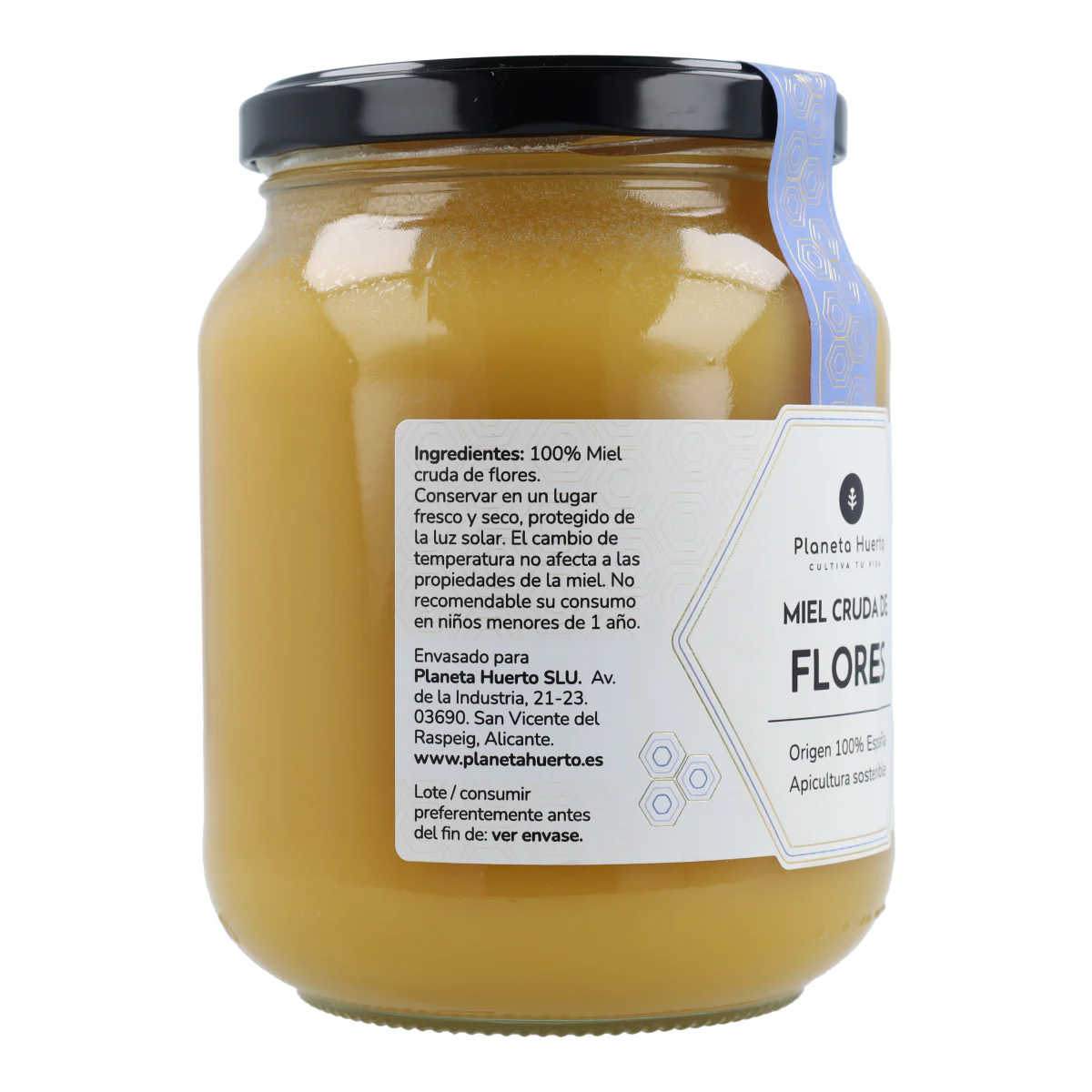Miel Cruda de Mil Flores Planeta Huerto 950 g - Image 8