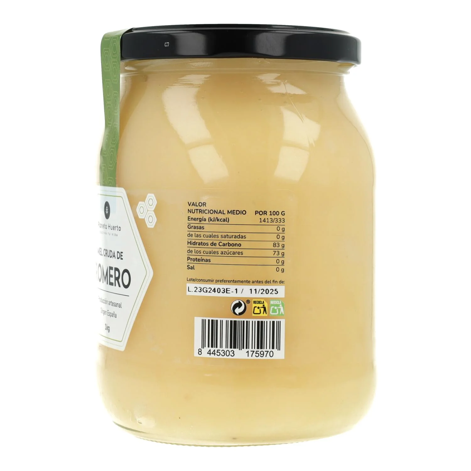 Miel Cruda de Romero Planeta Huerto 1 Kg - Image 3