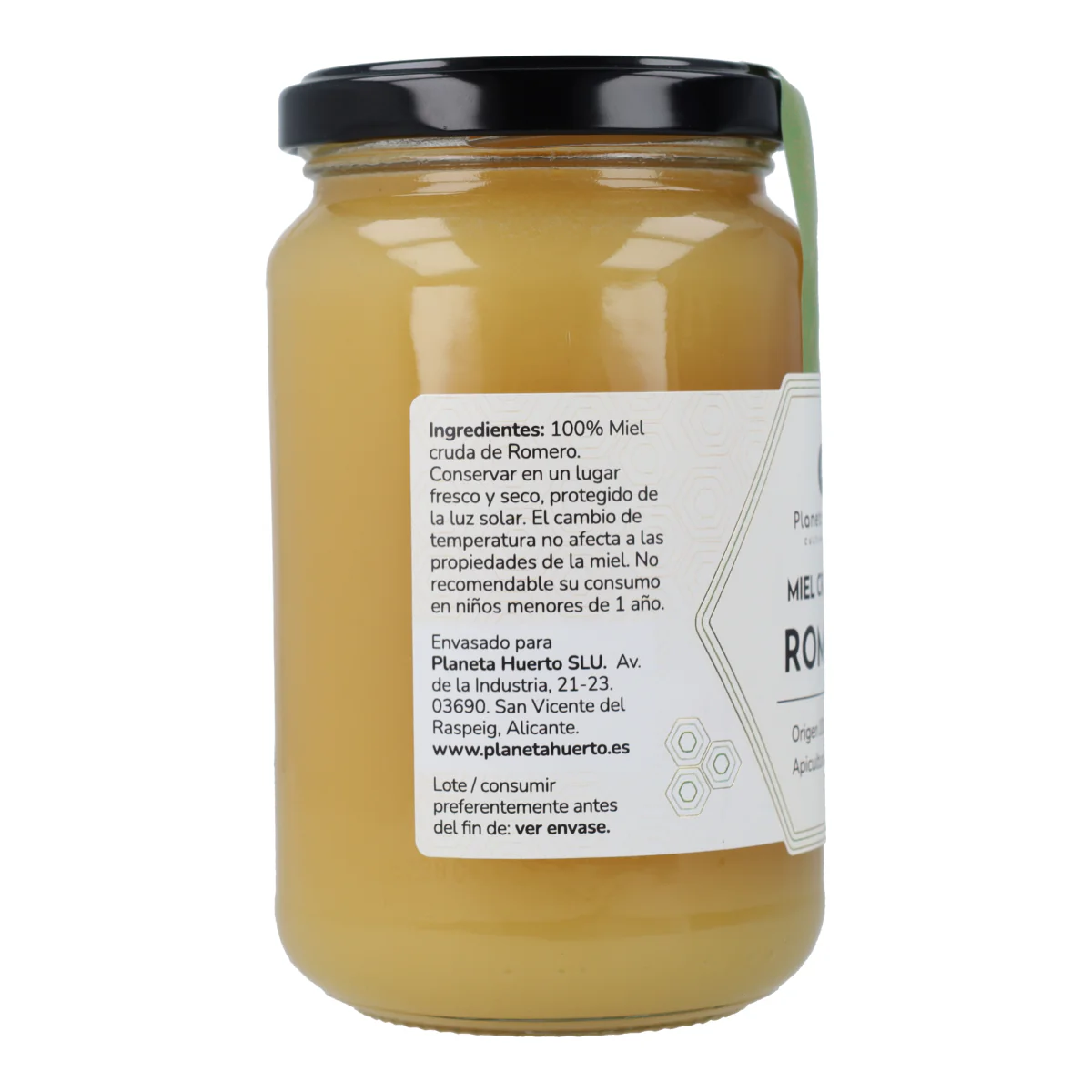 Miel Cruda de Romero Planeta Huerto 475 g - Image 8