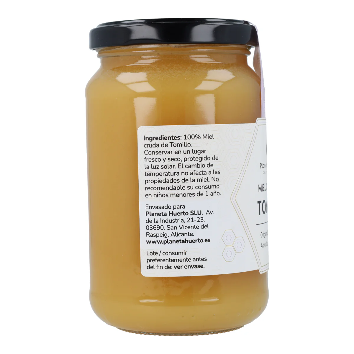 Miel Cruda de Tomillo Planeta Huerto 475 g - Image 8