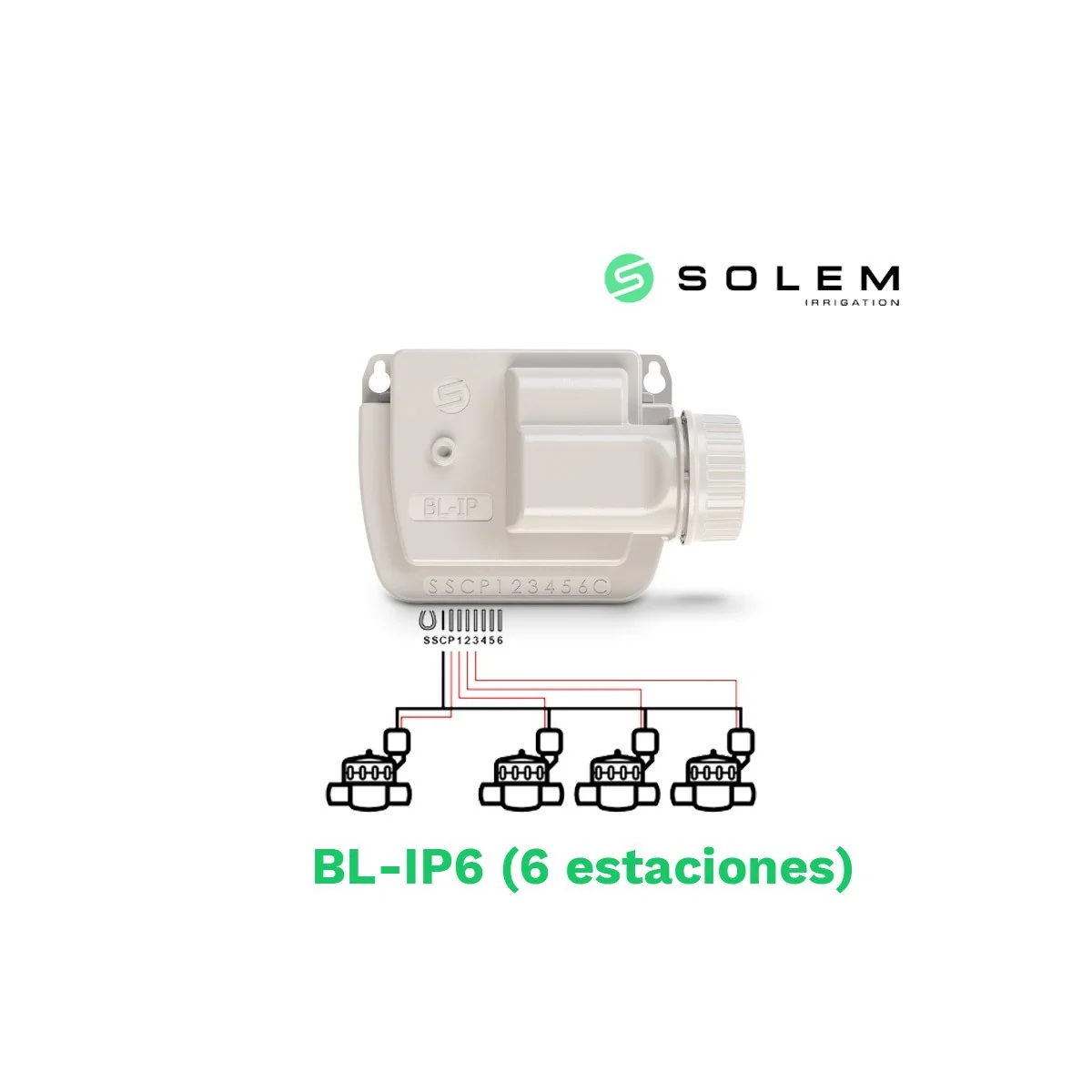 Modulo Solem Bt 6 Estaciones 9v - Control Bluetooth Para Riego Automático - Image 2