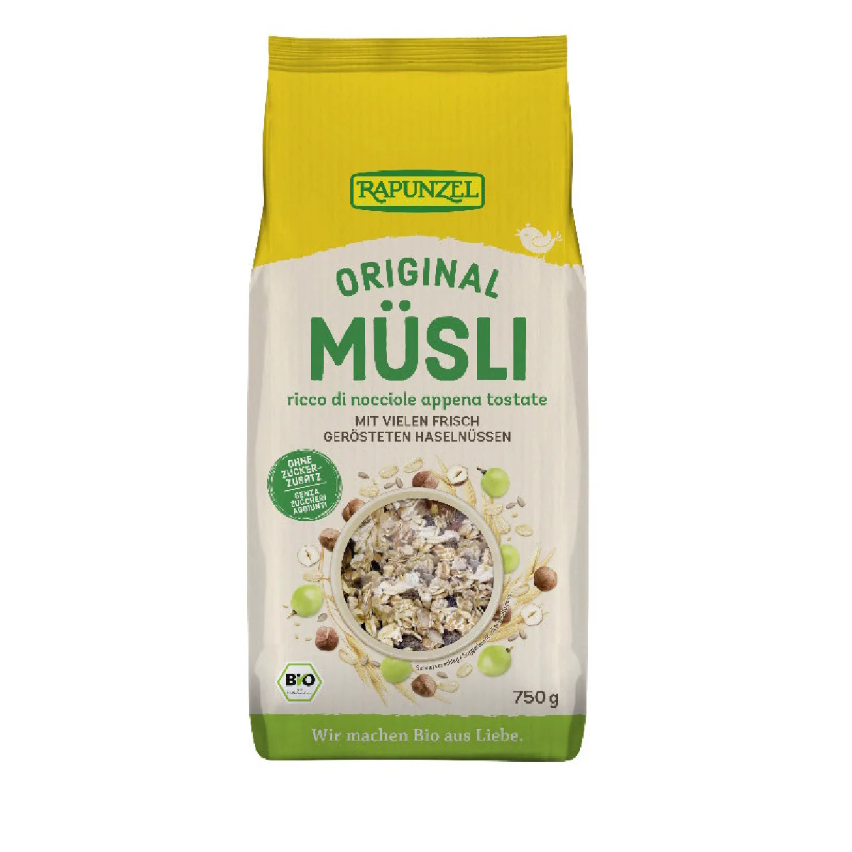 Muesli Original BIO Rapunzel 750 g