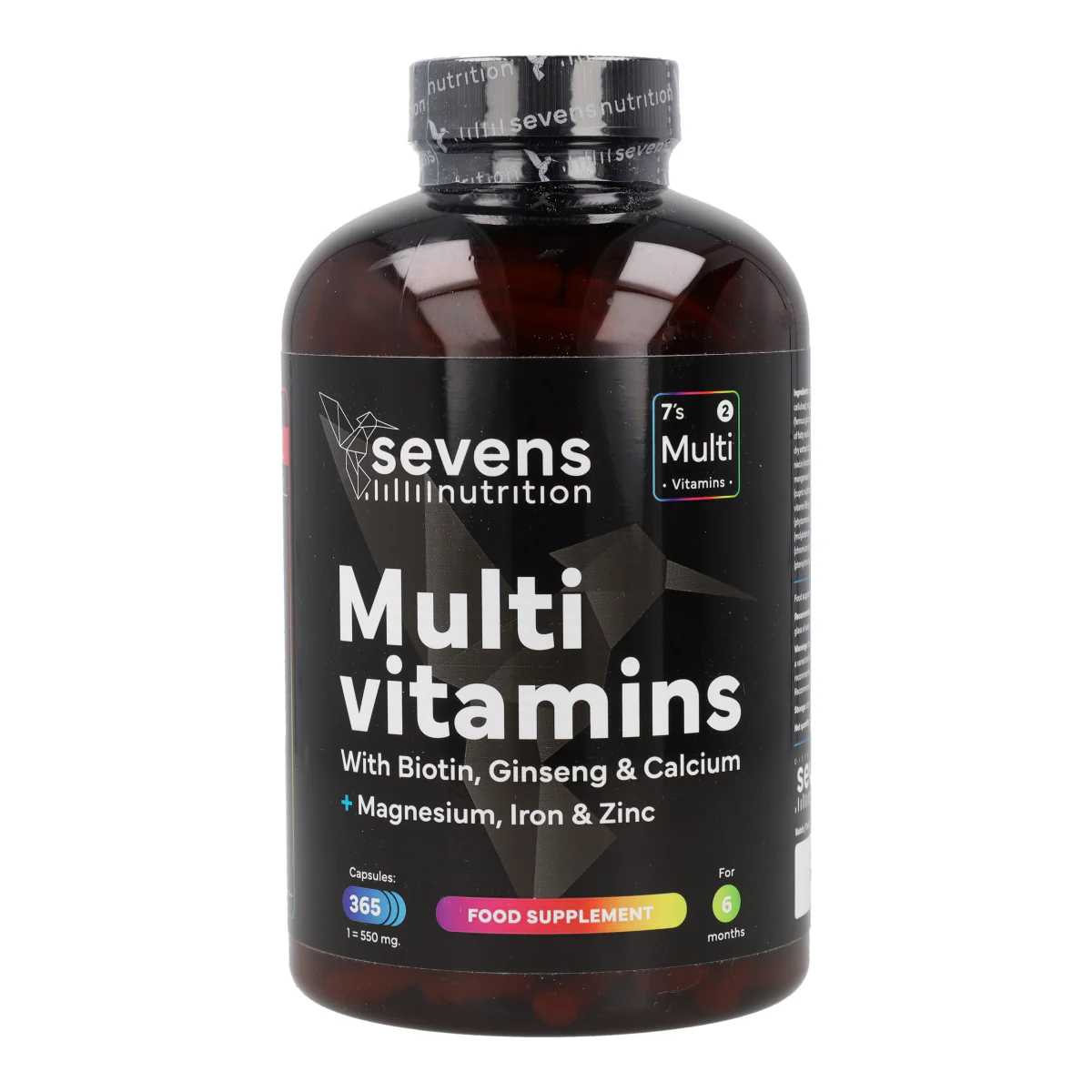 Multivitaminas Sevens Nutrition 365 cápsulas - Image 5