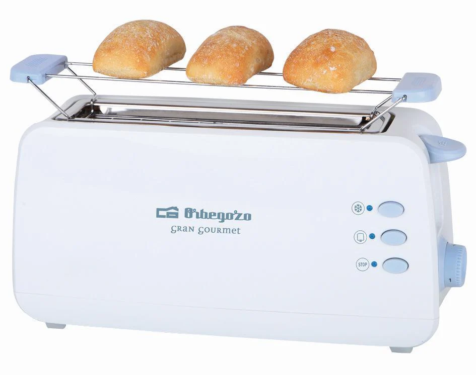 Orbegozo Tostador To 4012 Boca Ancha 850 W Blanco Ref 15773 - Image 2