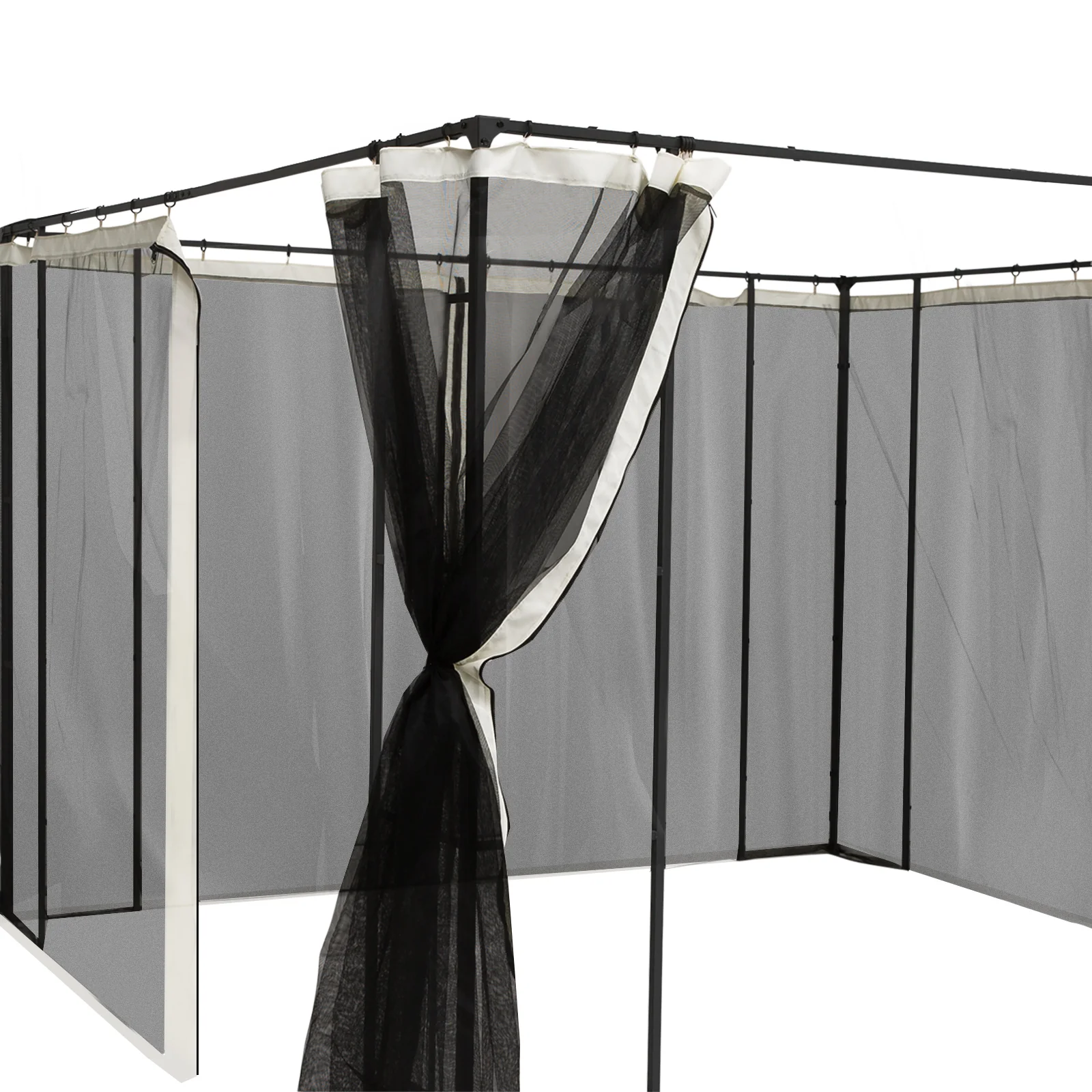 Outsunny 4 Paneles Laterales 352x207 Cm Para Carpa De Jardín Mosquitera - Image 4