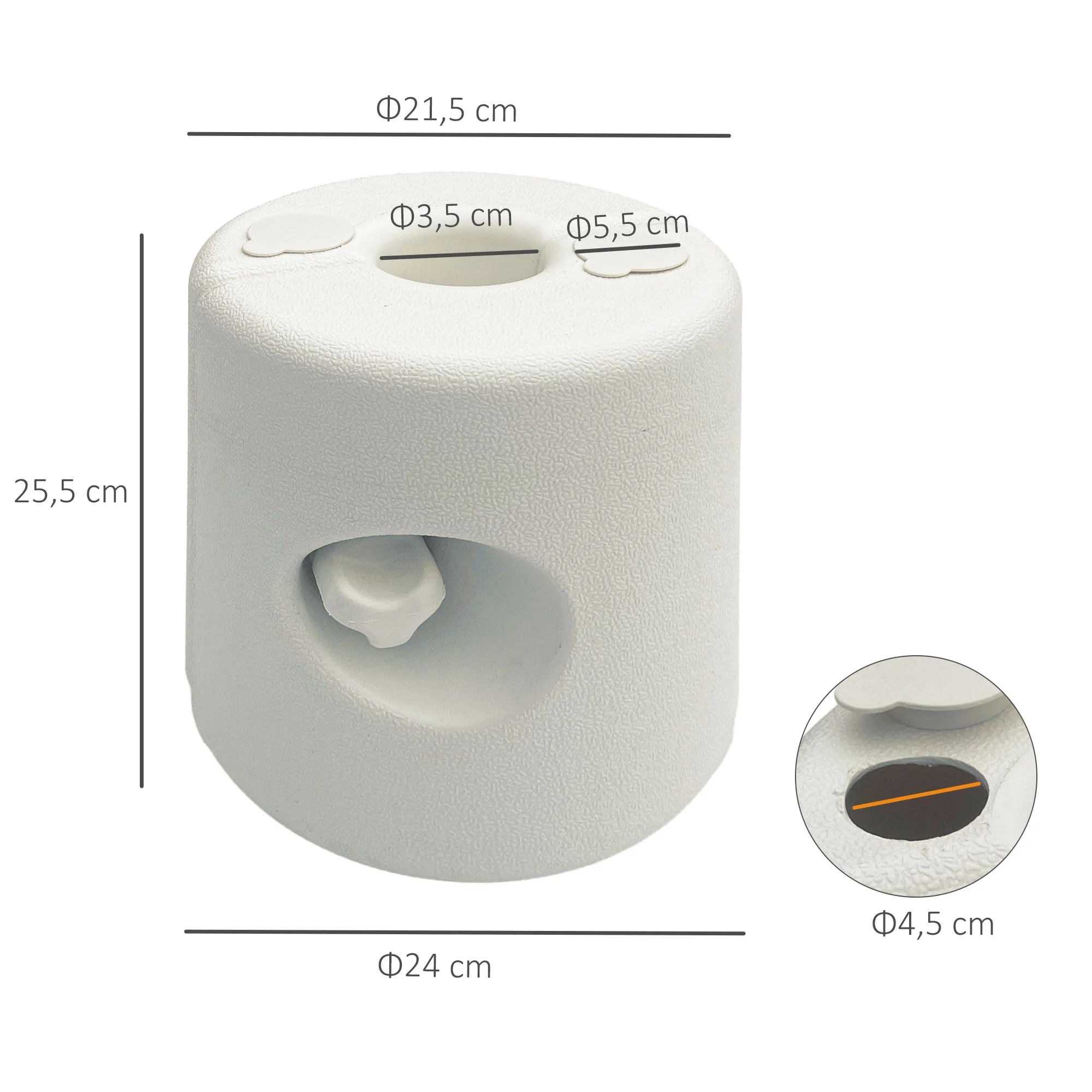 Outsunny 4 Pesos Para Carpas Rellenables De Agua 8,7 Kg O Arena 12 Kg - Image 3