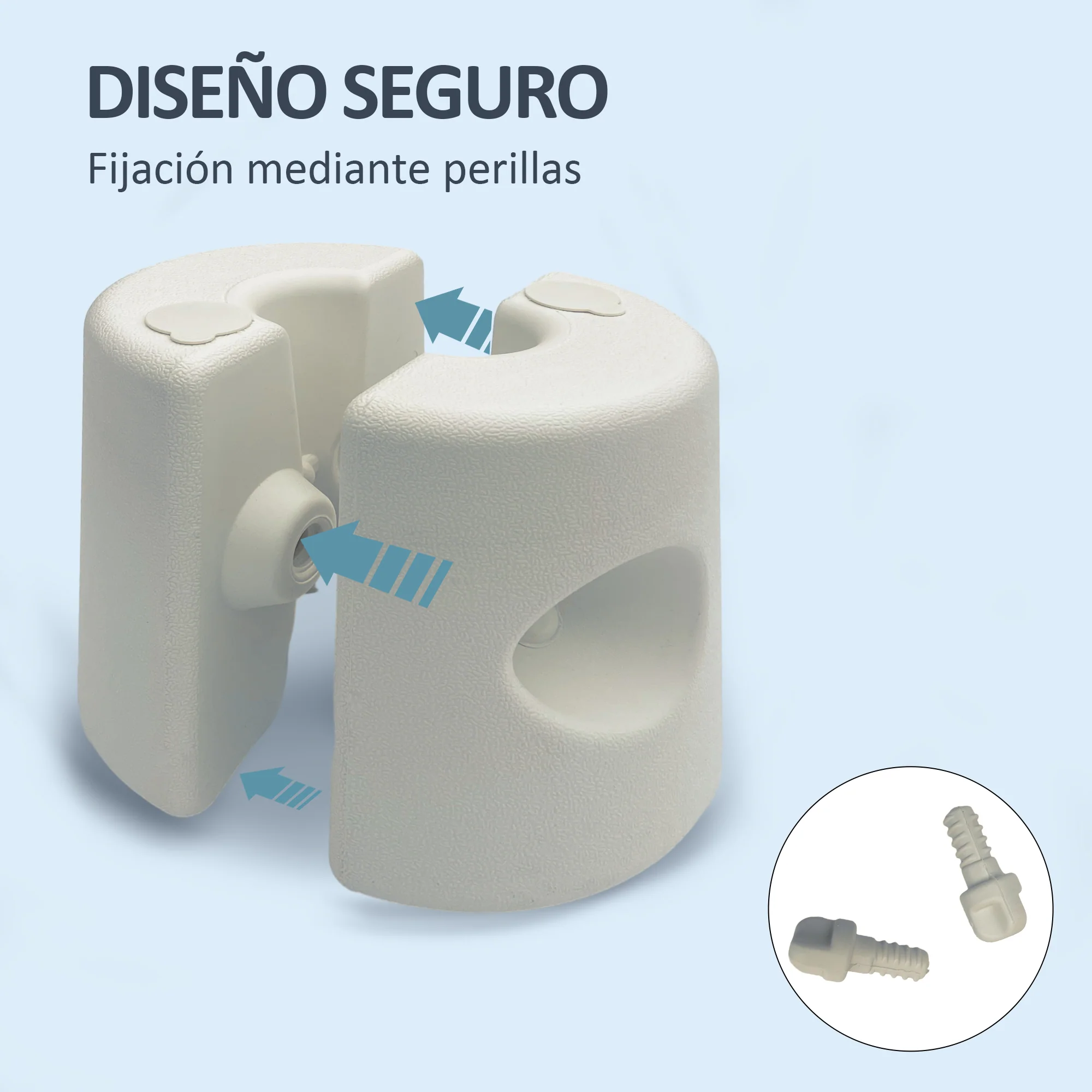 Outsunny 4 Pesos Para Carpas Rellenables De Agua 8,7 Kg O Arena 12 Kg - Image 6