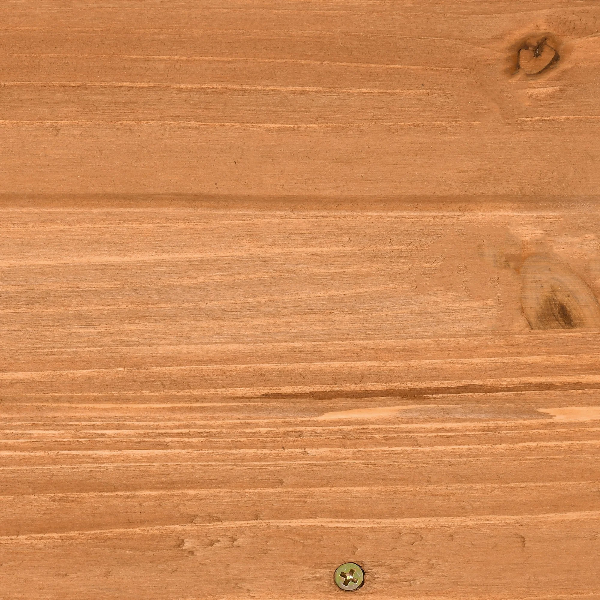 Outsunny Arriate De Madera De Suelo O Pared 2 Orificios De Drenaje 91x18x16,5 Cm - Image 4