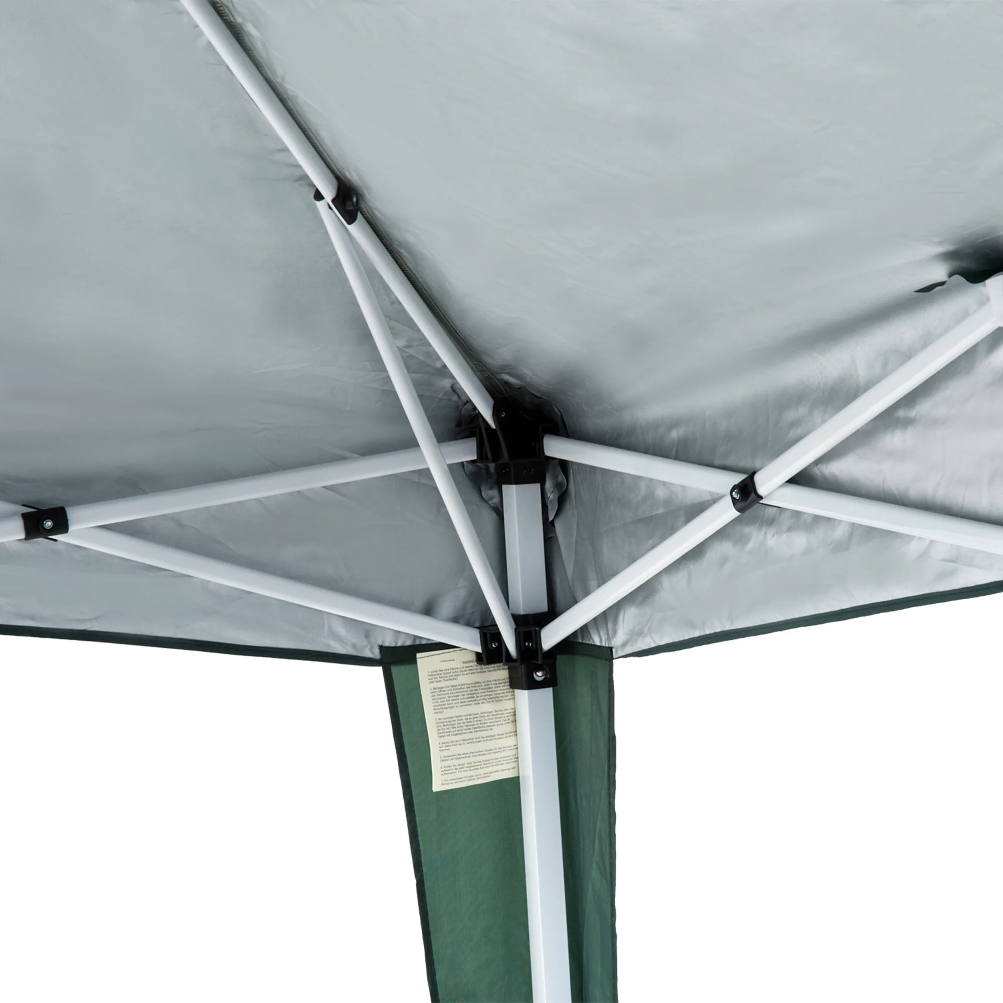 Outsunny Carpa Plegable 2,4x2,4m De Jardín Diseño Pop Up Cenador De Acero Y Tela - Image 5