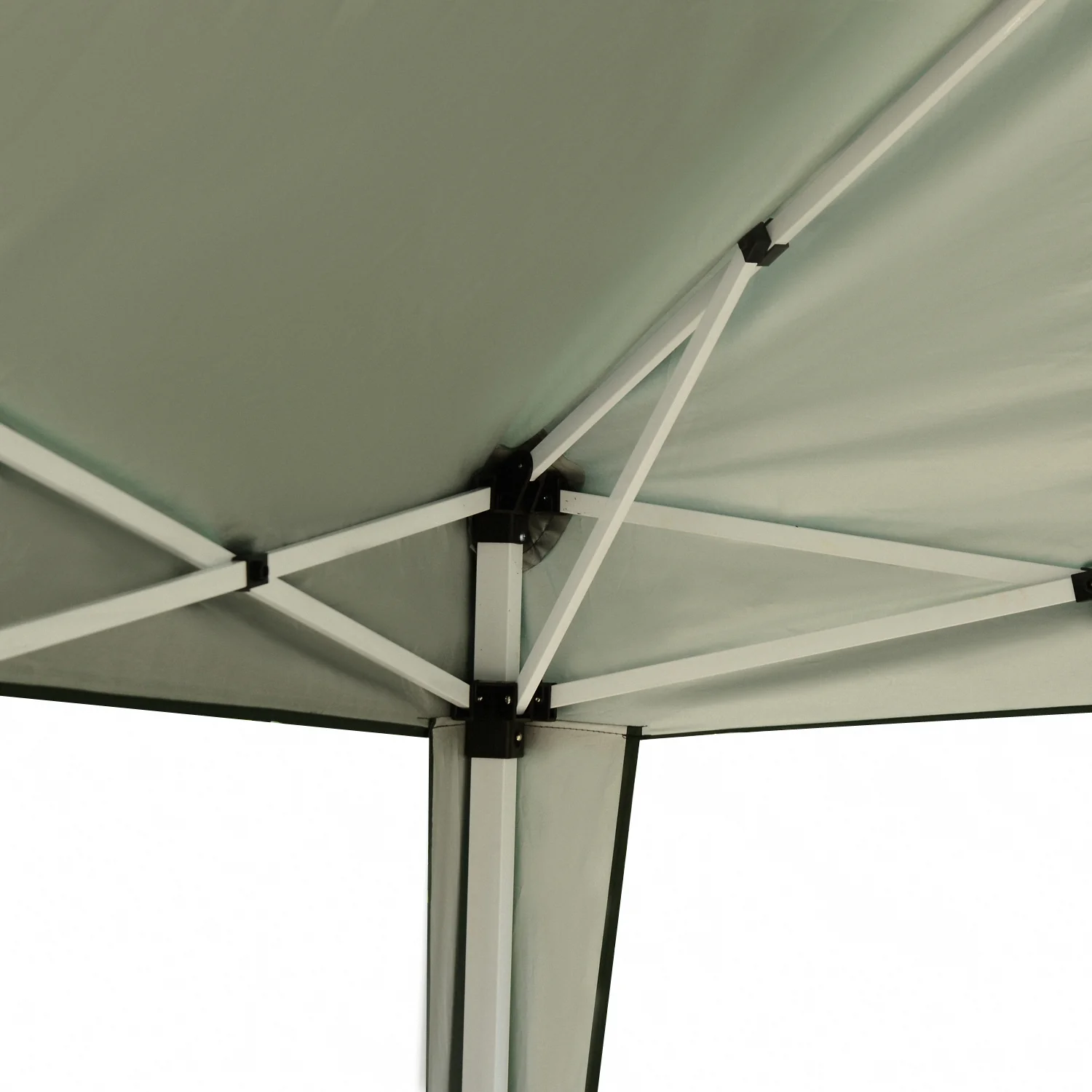 Outsunny Carpa Plegable 3x3 M Con Bolsa De Transporte Altura Ajustable Verde - Image 4