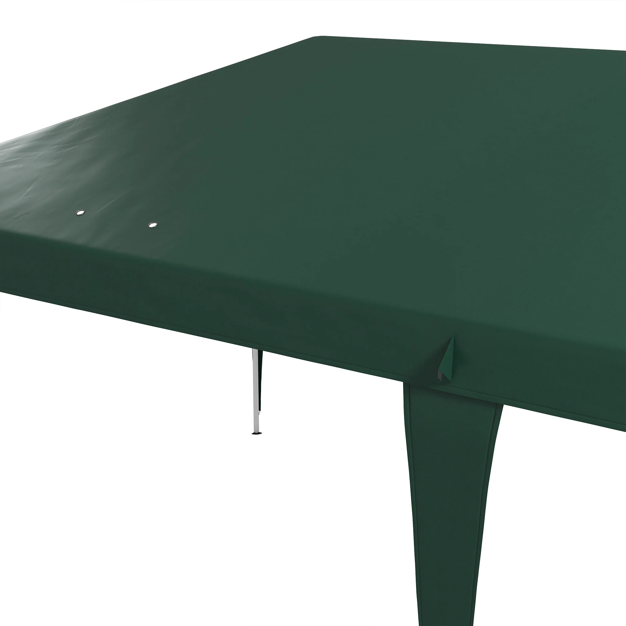 Outsunny Carpa Plegable 6x3 M Con Altura Ajustable En 3 Niveles Verde - Image 4