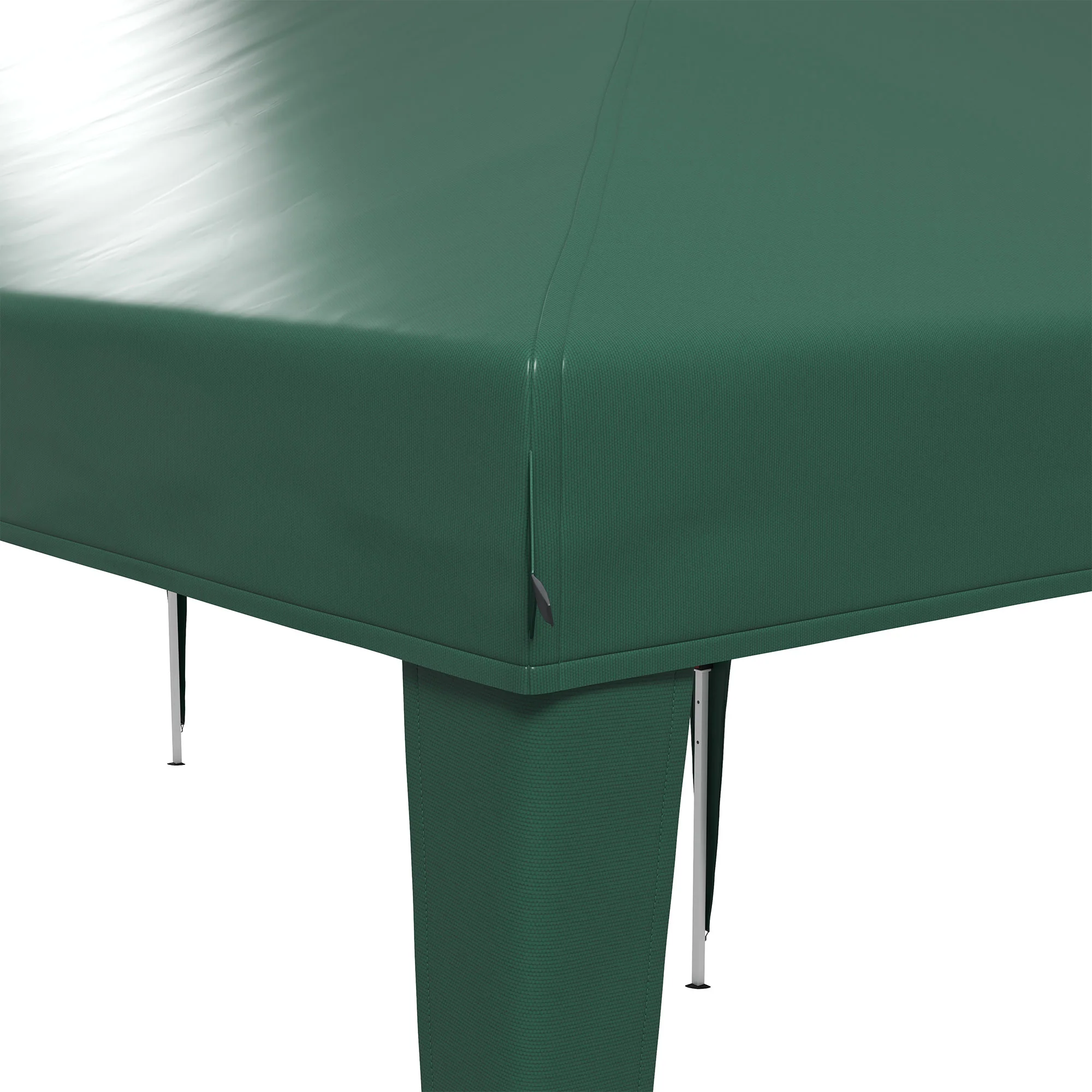 Outsunny Carpa Plegable 6x3 M Con Altura Ajustable En 3 Niveles Verde - Image 5
