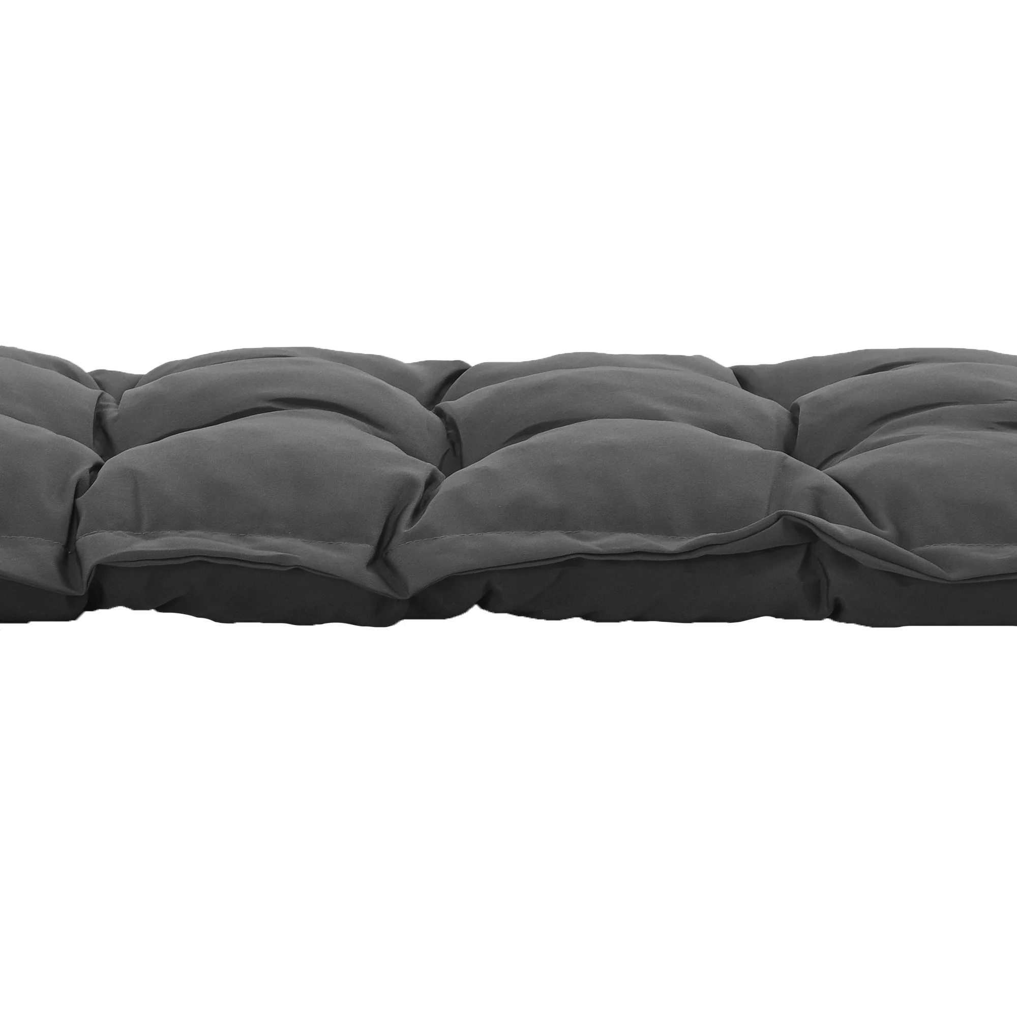 Outsunny Cojín Para Banco De Jardín Acolchado 100x40x10 Cm Gris Oscuro - Image 5