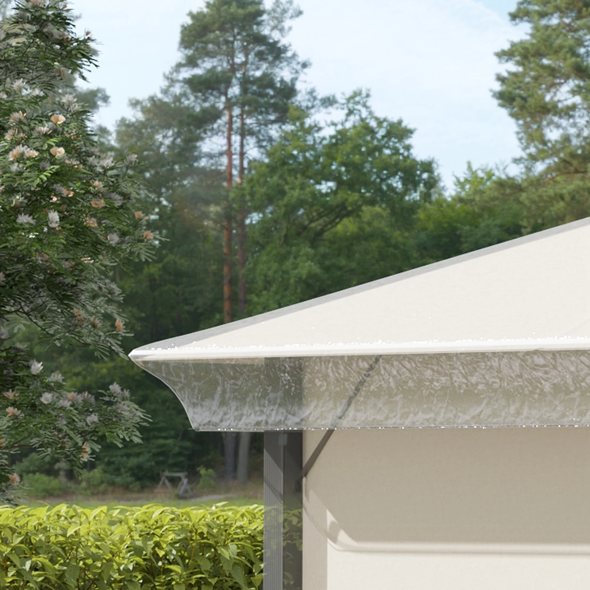 Outsunny Cubierta Protectora Para Gazebo 3x3 M Cubierta Impermeable Para Pérgola - Image 5