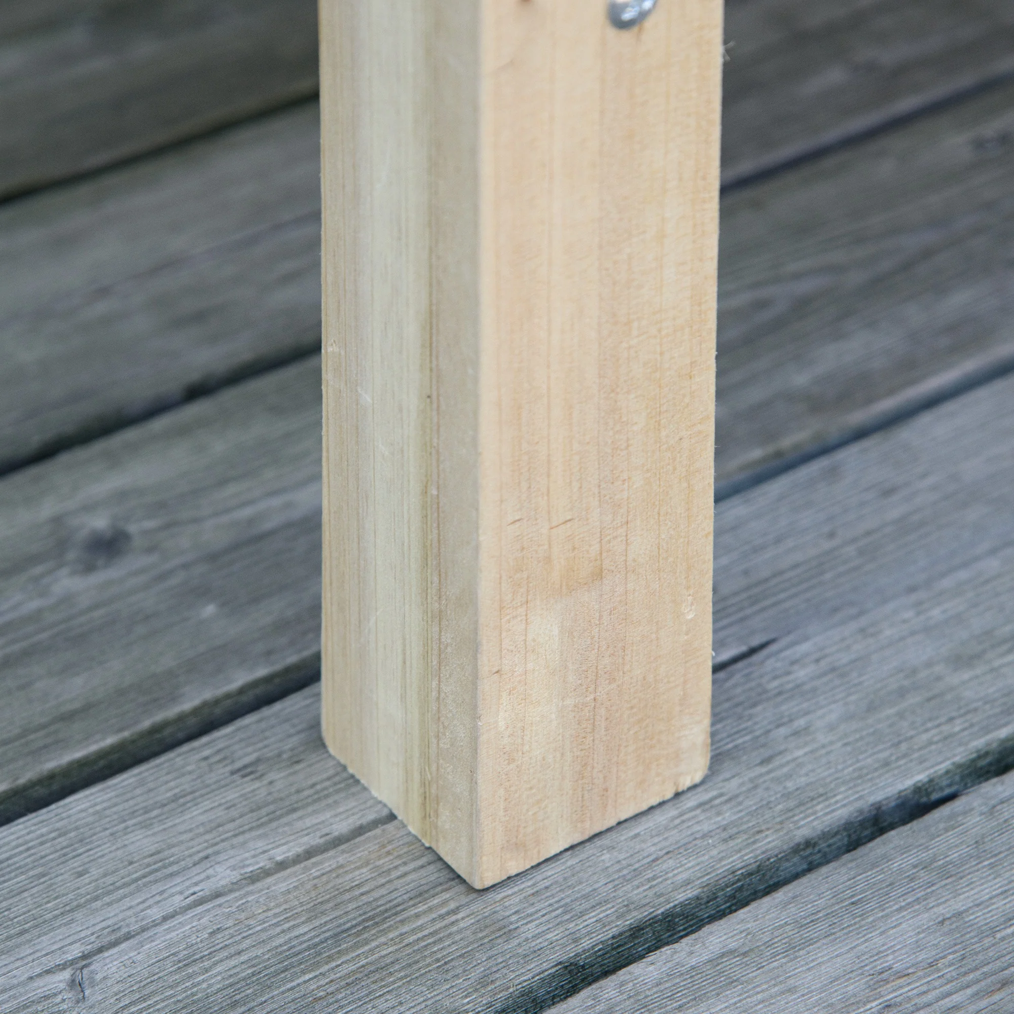 Outsunny Huerto Urbano Elevado Con Estante 90x40x81cm Mesa De Cultivo De Madera - Image 5