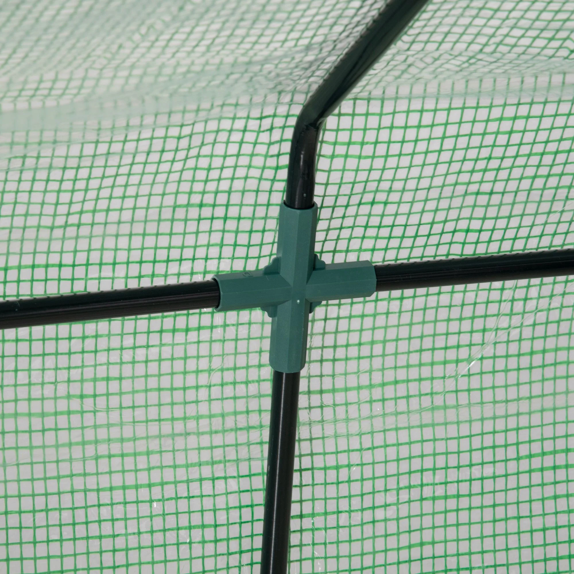 Outsunny Invernadero Pequeño Con Cubierta Doble 180x90x90 Cm Verde - Image 5