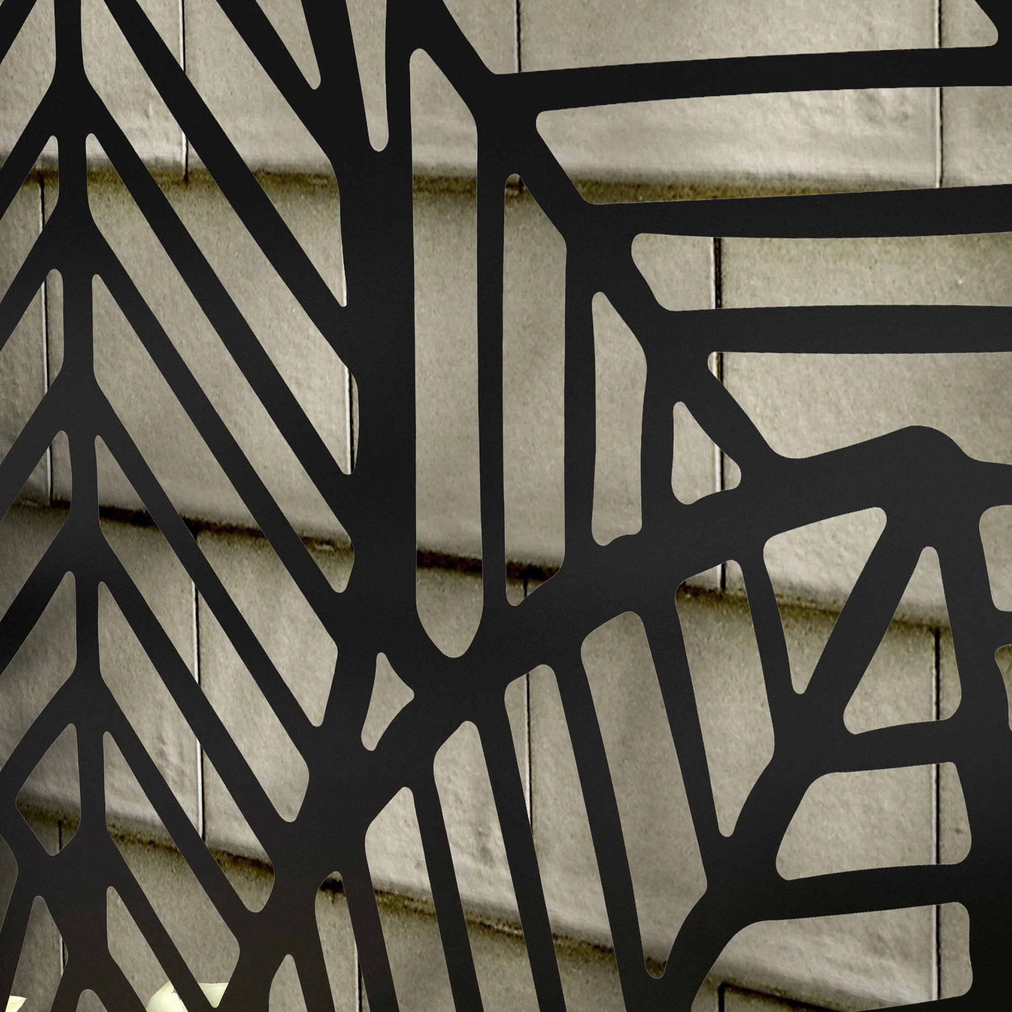 Outsunny Jardinera Con Biombo De Metal 61x23x113 Cm Negro - Image 5