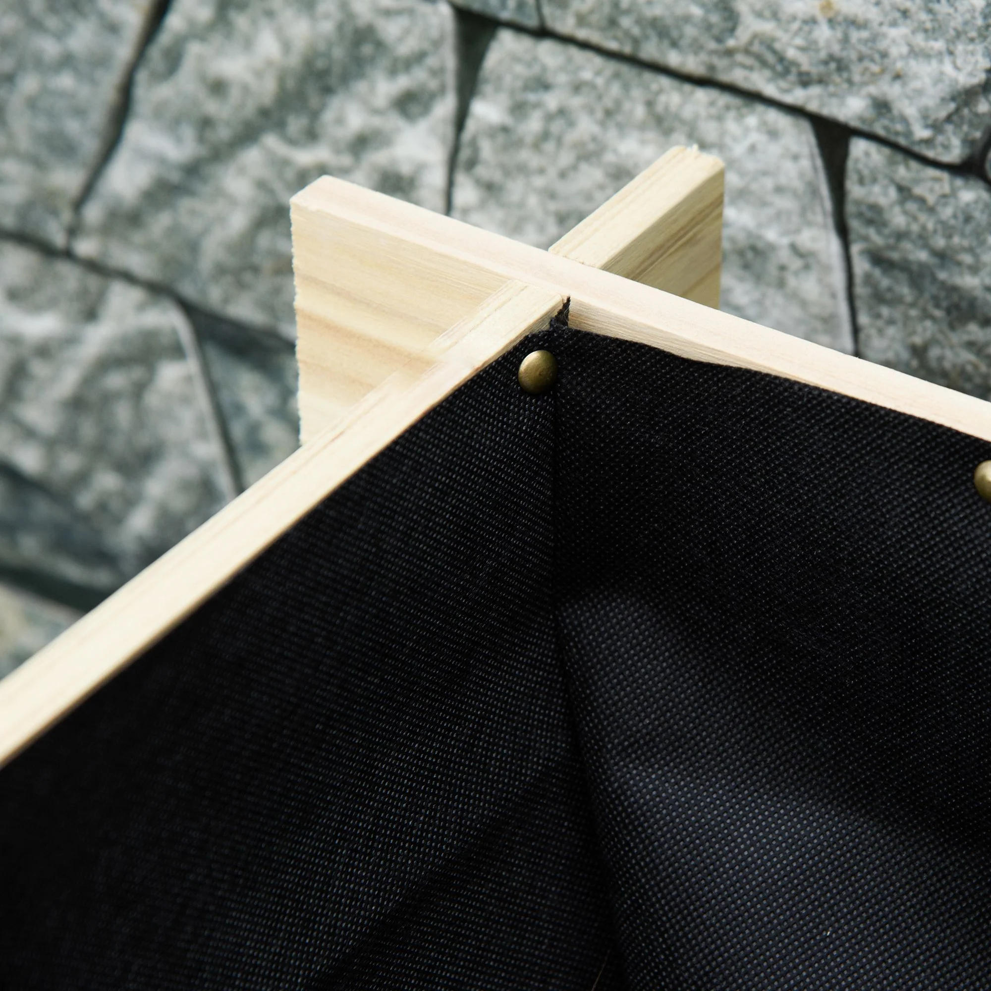 Outsunny Jardinera De Madera 3 Niveles Con Tela Geotextil Para Cultivos Plantas - Image 5