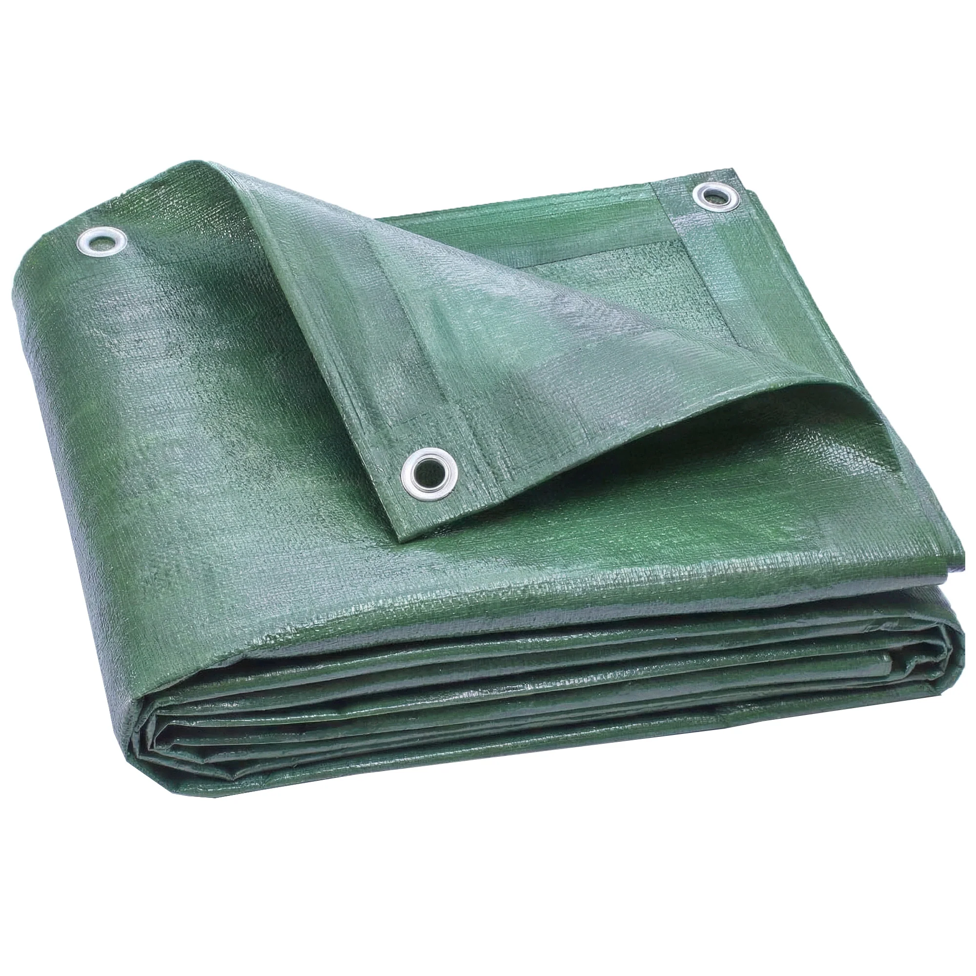 Outsunny Lona Impermeable Exterior 6x8 M Pe Resistente A Rasgaduras 90 G/m²