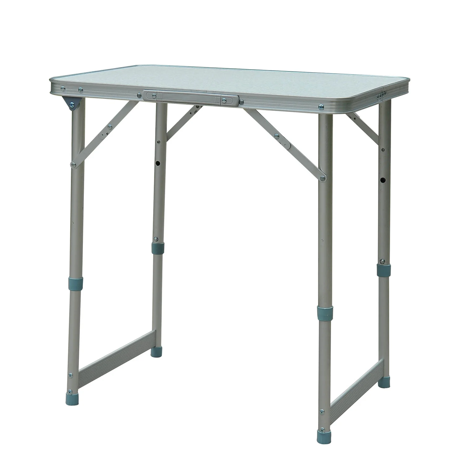 Outsunny Mesa Plegable Como Una Maleta Para Playa Camping 60x45x64cm Aluminio