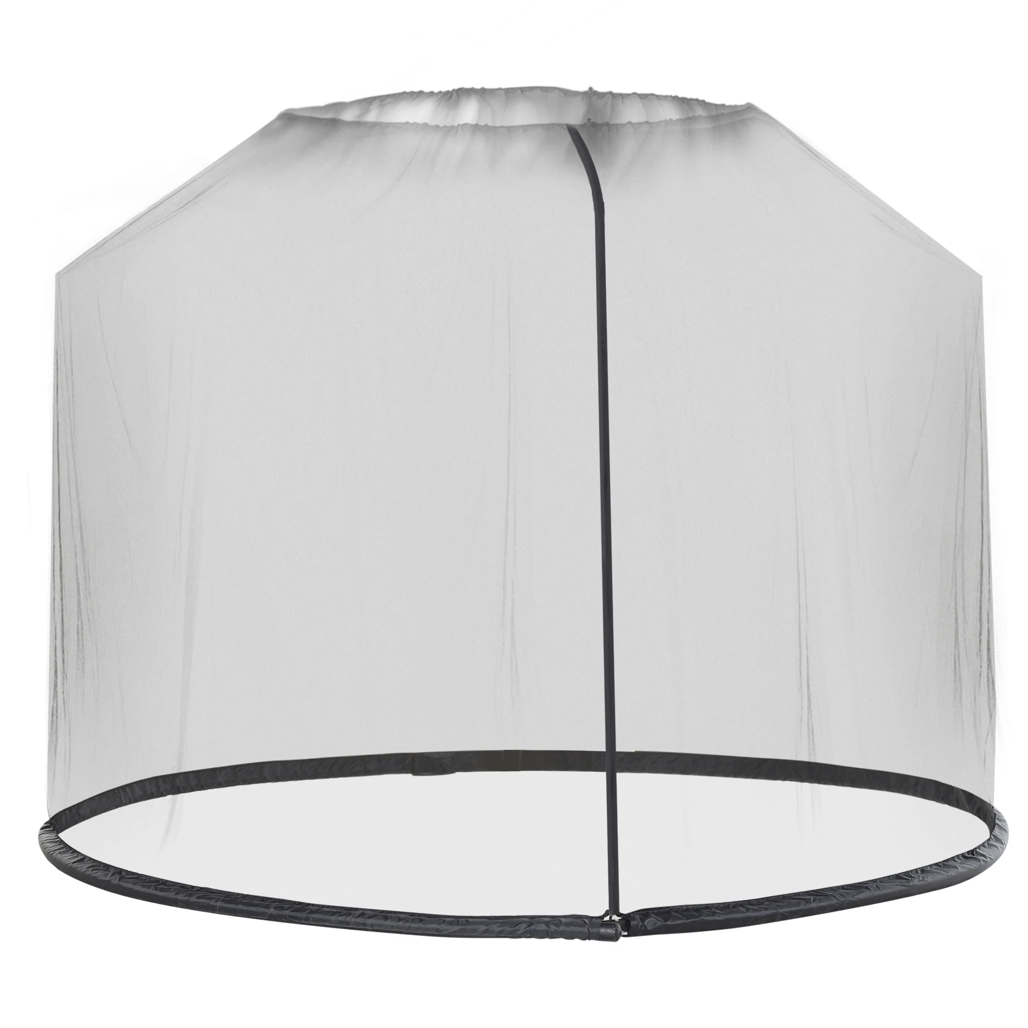 Outsunny Mosquitera Para Sombrillas Ø3 M Con Cremallera Tubo Rellenable De Agua
