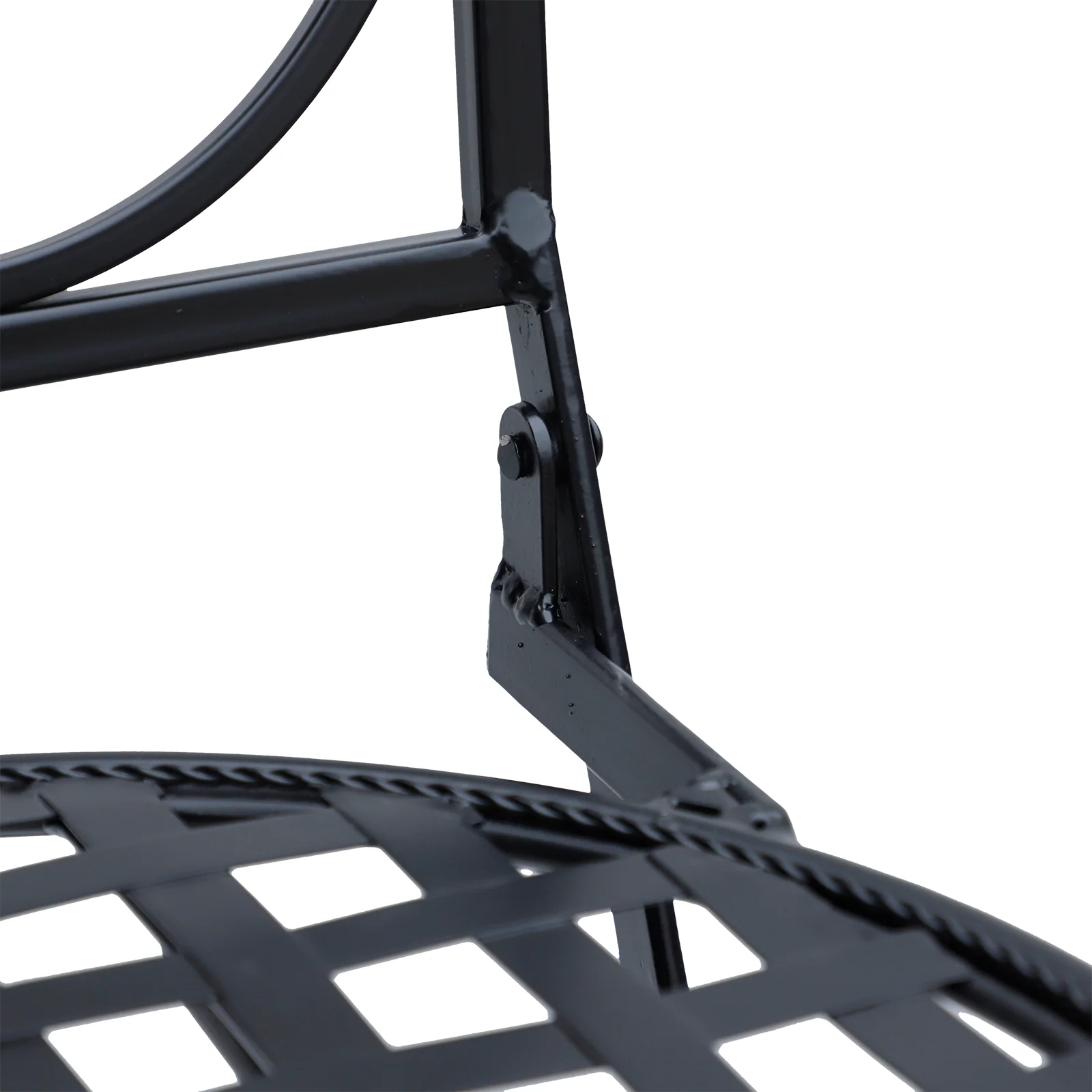 Outsunny Set De 2 Sillas Plegables De Jardín Bistro Silla Asiento Mosaico - Image 5