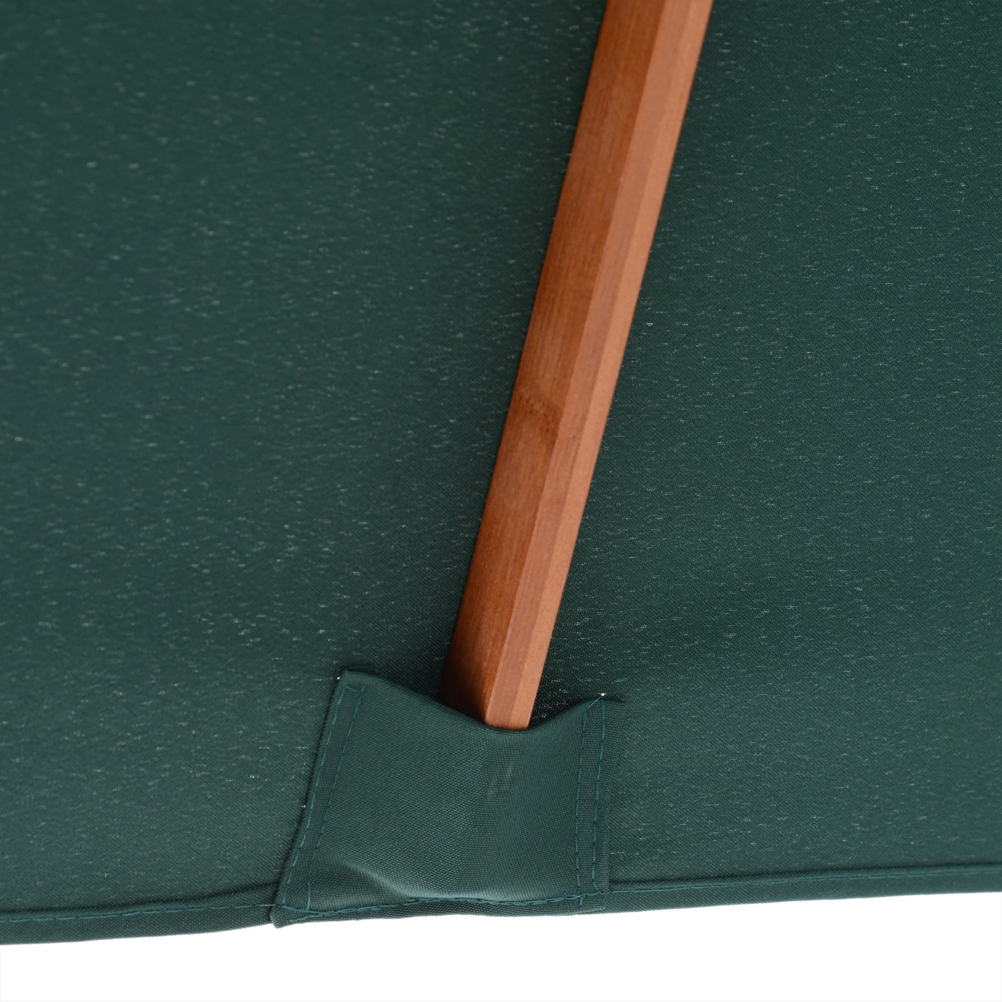 Outsunny Sombrilla De Jardín 200x150x235 Cm Inclinable Con Doble Techo Verde - Image 4