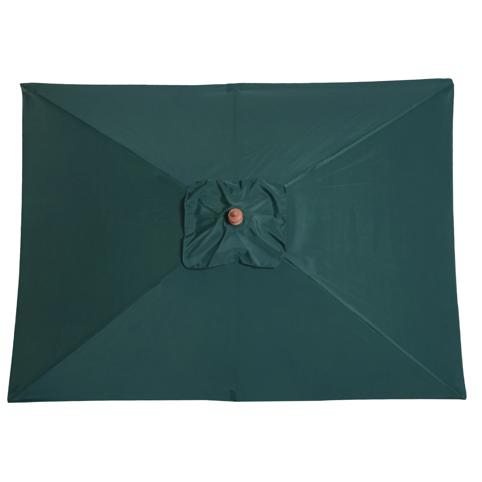 Outsunny Sombrilla De Jardín 200x150x235 Cm Inclinable Con Doble Techo Verde - Image 5