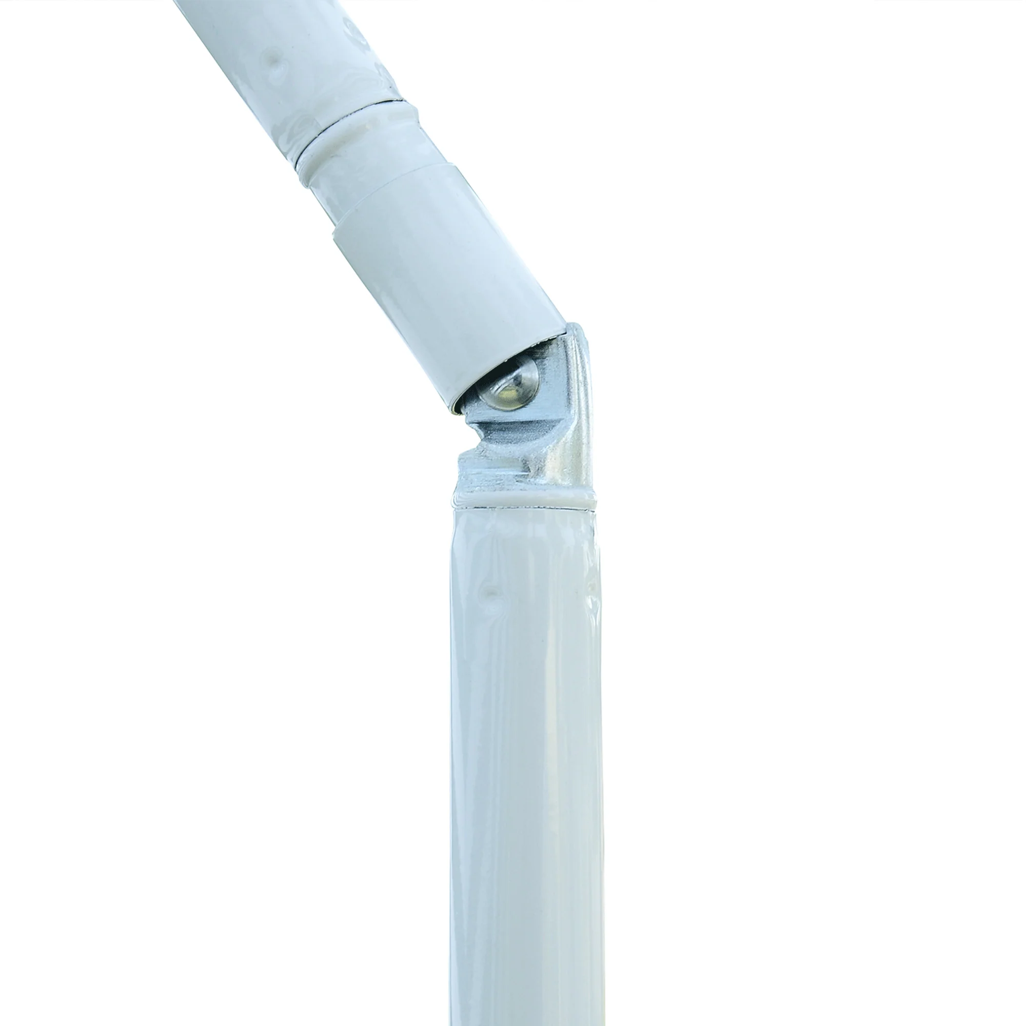 Outsunny Sombrilla De Playa Ø180cm Con Techo Inclinable Poste Metal Para Jardín - Image 5