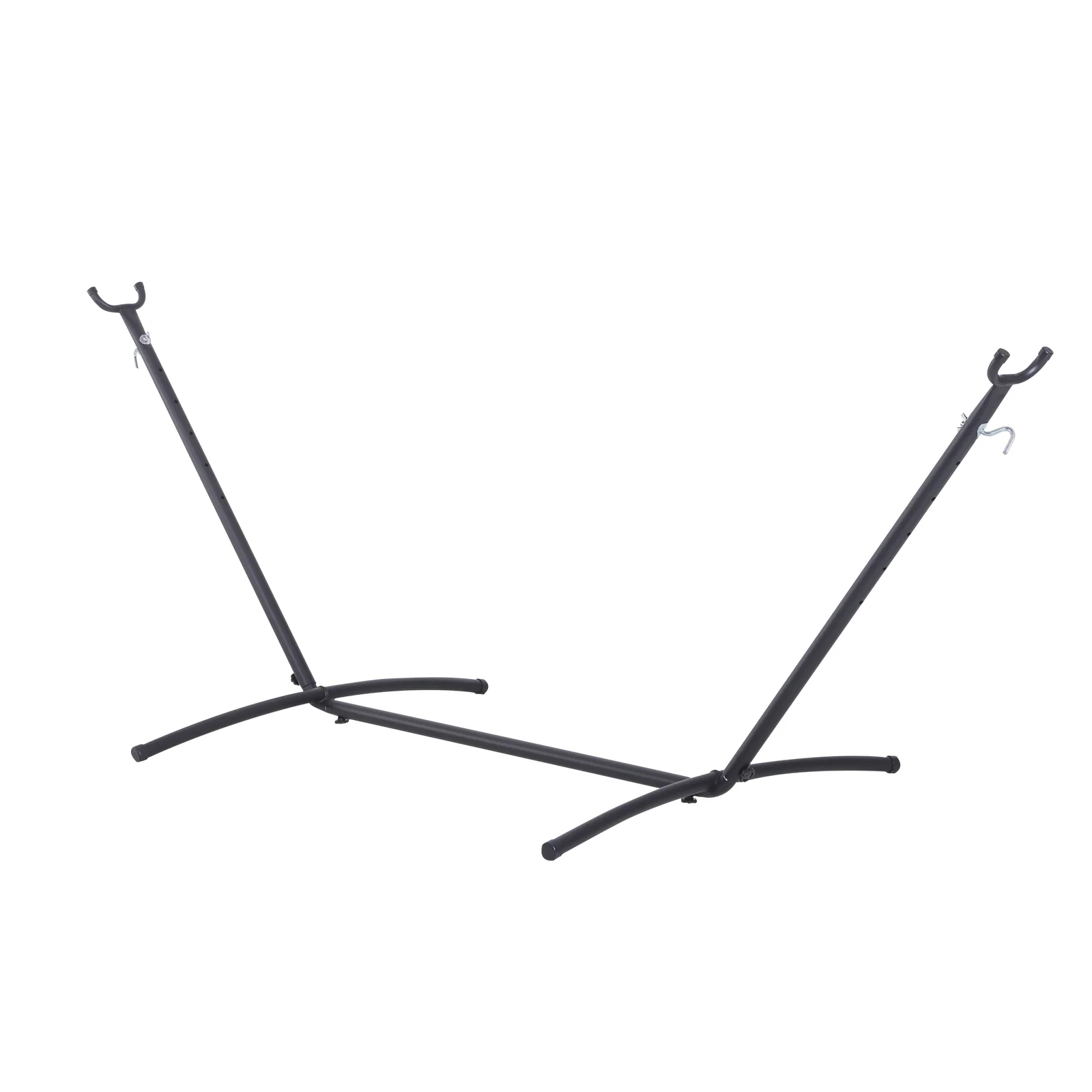 Outsunny Soporte Ajustable Para Hamaca Universal Hierro Carga Hasta 120 Kg