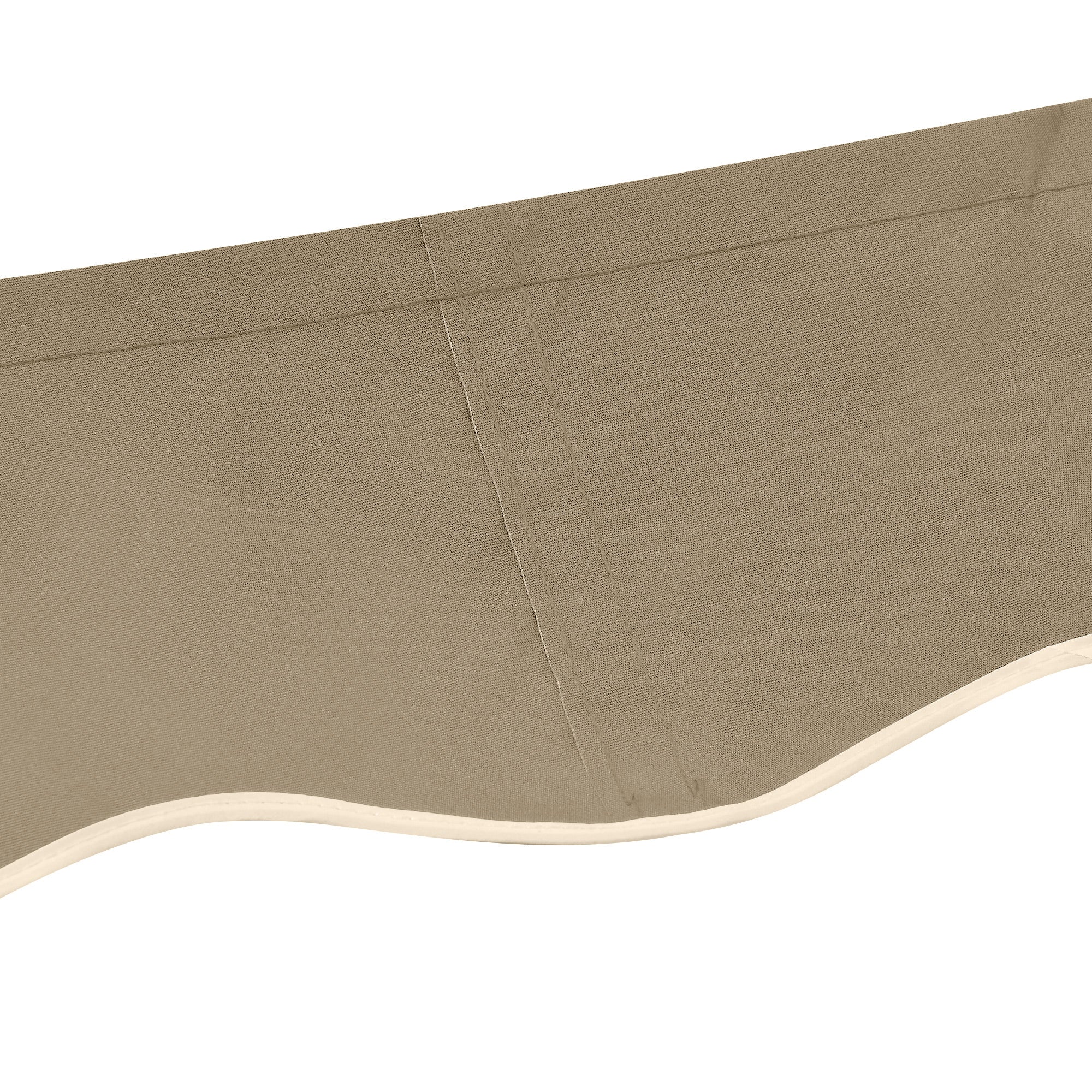 Outsunny Techo De Repuesto Para Toldo 382x240 Cm Protección Uv Beige - Image 5