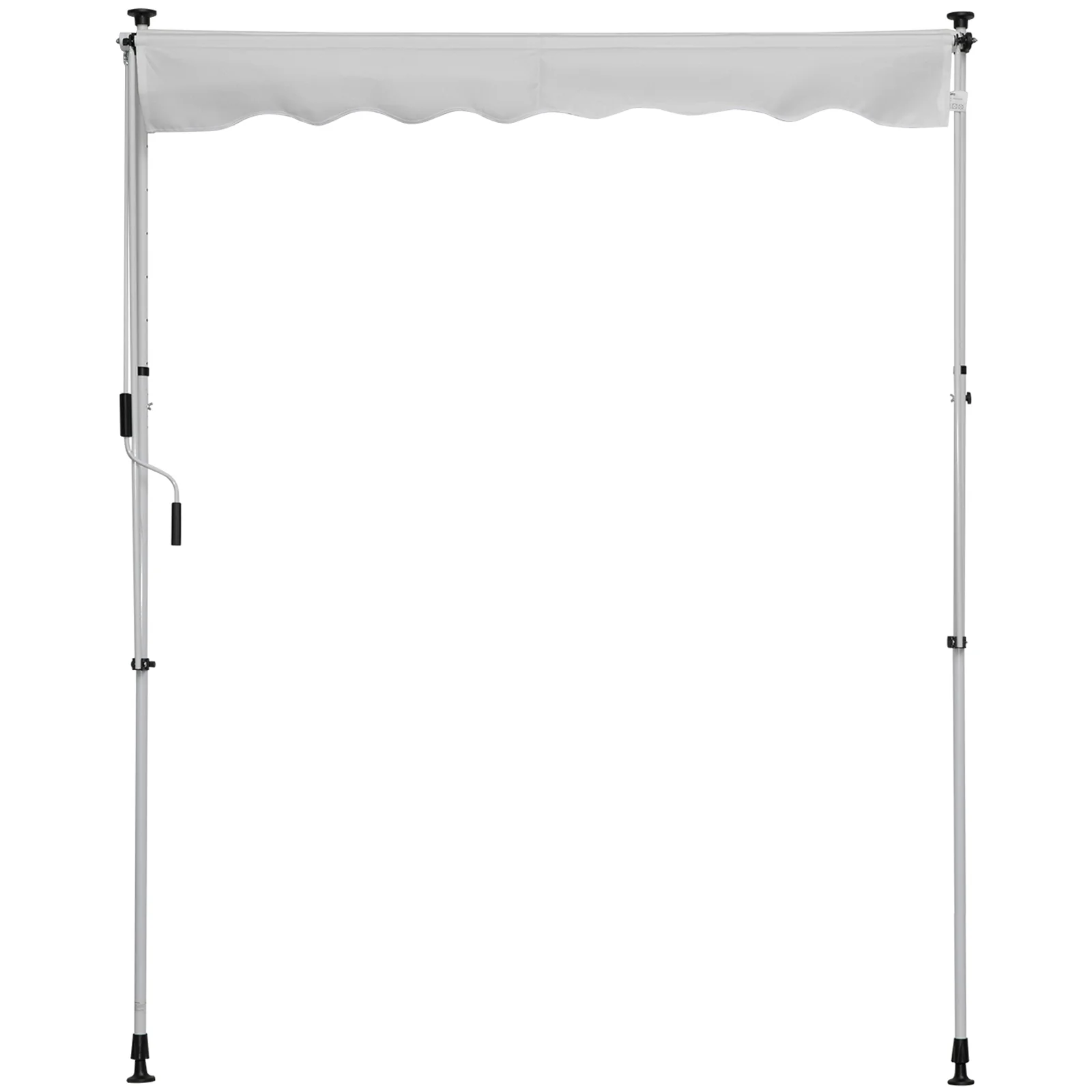 Outsunny Toldo Manual Retráctil 200x150x170-280cm Con Manivela Para Terraza - Image 4