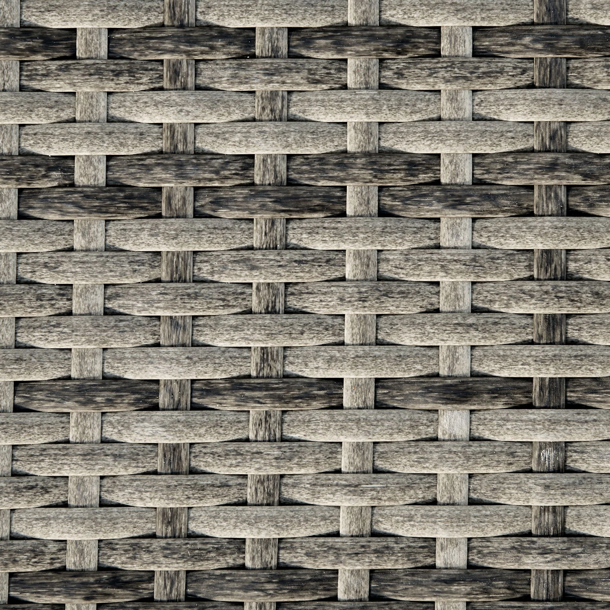 Outsunny Tumbona De Ratán Reclinable En Forma De S Con 2 Ruedas 207x70x70cm Gris - Image 4