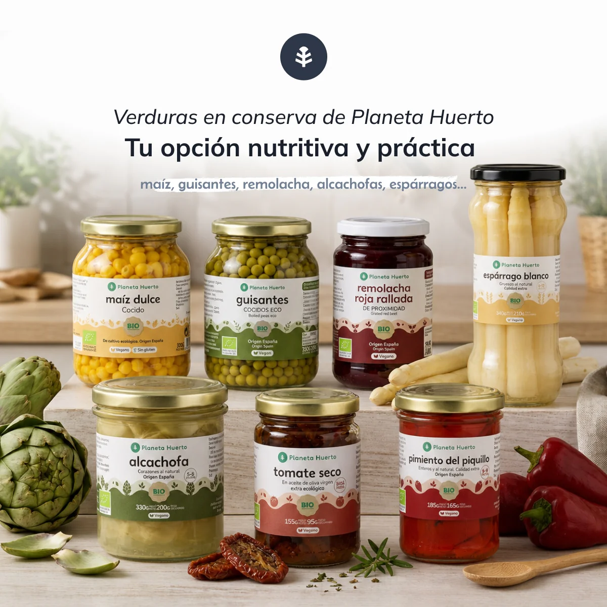 Pack 12x Pimiento piquillo entero ECO Planeta Huerto 185g - Image 4