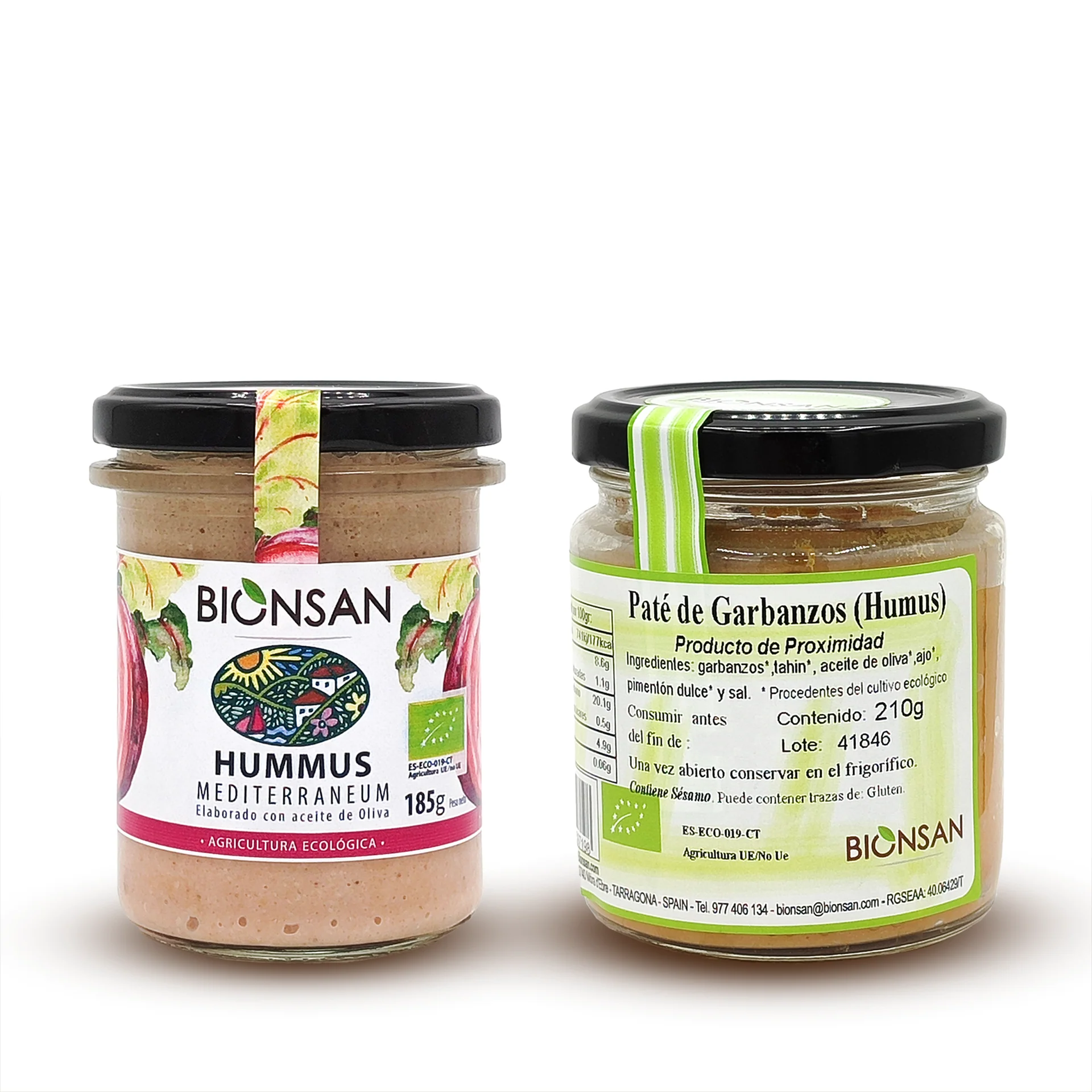 Pack 2 Hummus Eco Bionsan