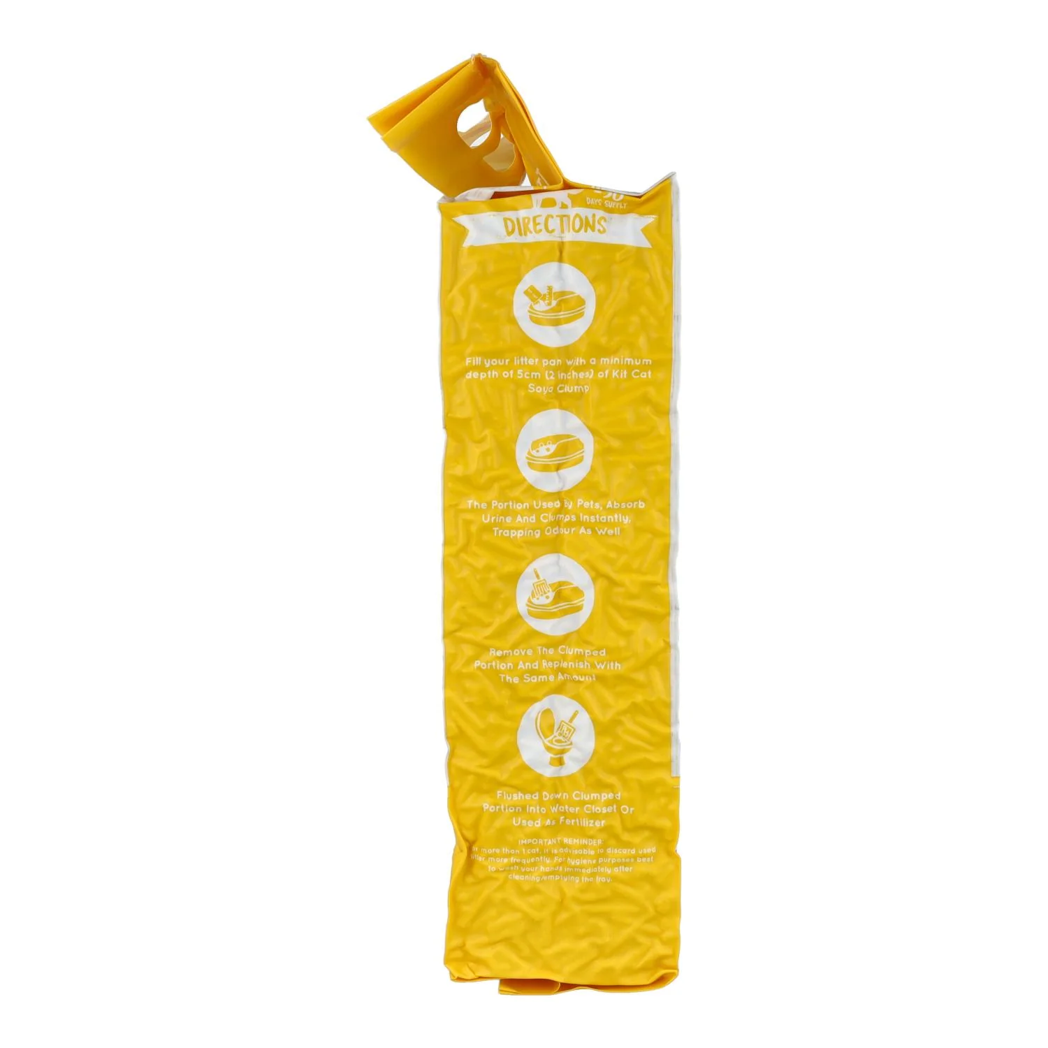 Pack 2x Kit Cat SoyaClump Pack Ahorro - Original Arena Vegetal para gatos 7 L - Image 3