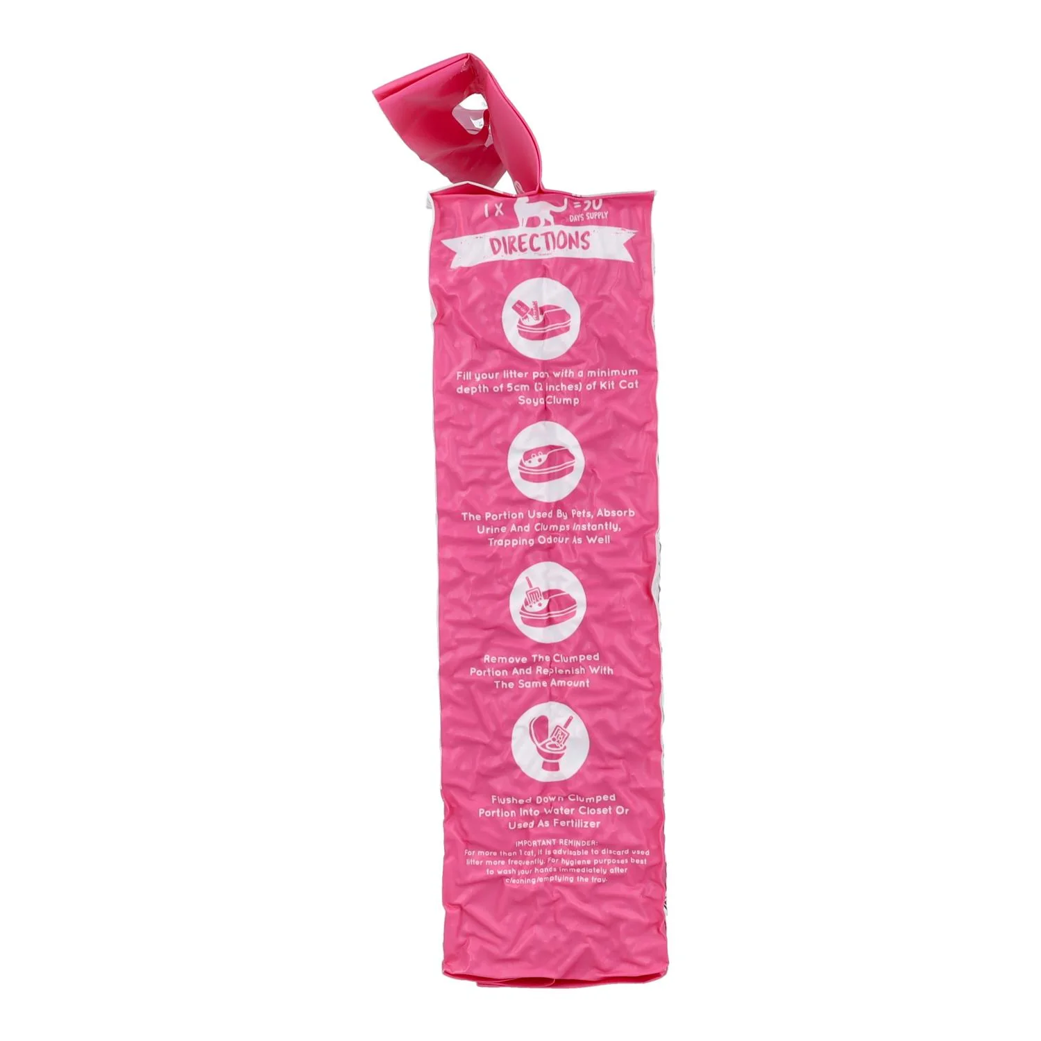 Pack 2x Kit Cat Arena Eco SoyaClump Pack Ahorro - Strawberry 7 L Arena para gatos - Image 3