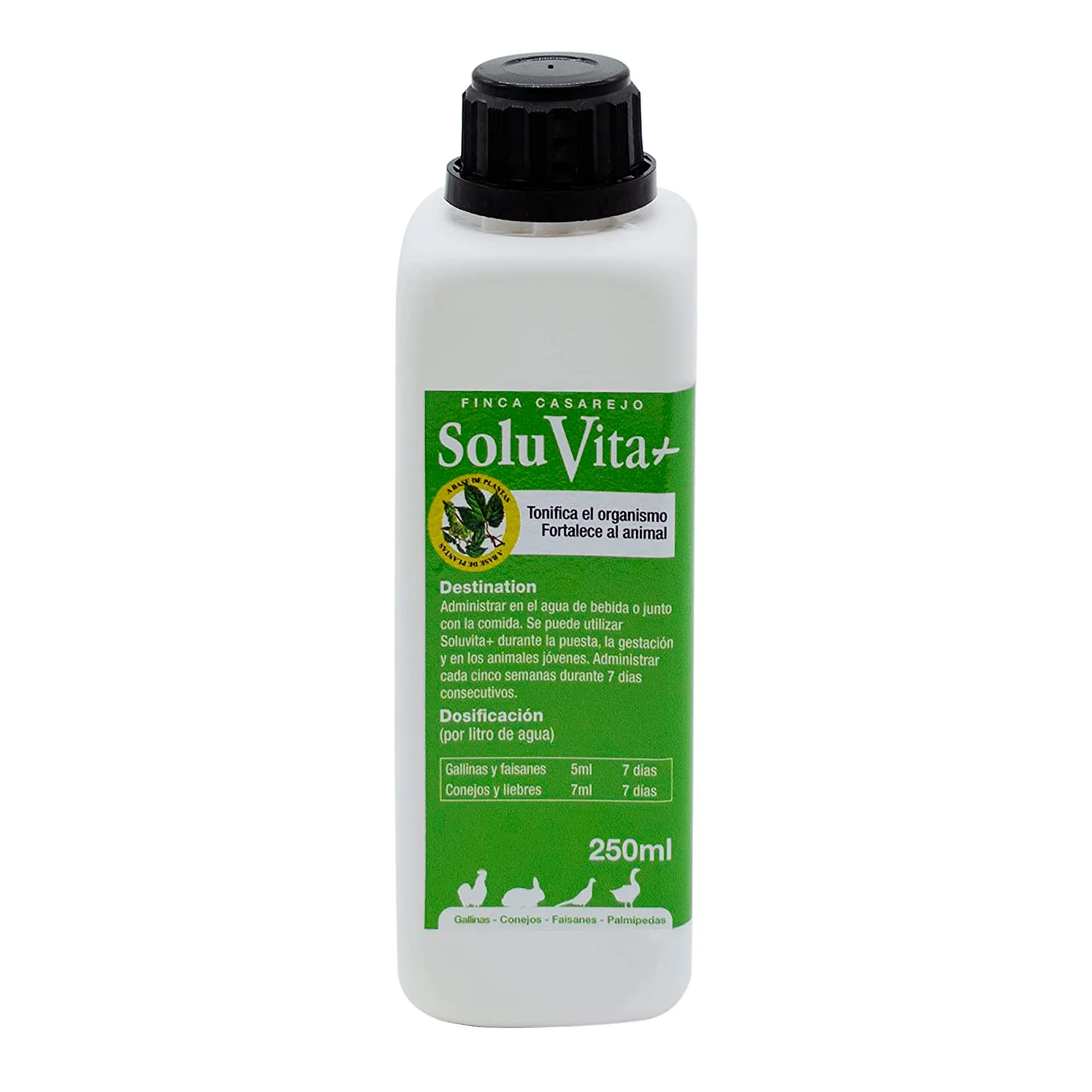 Pack - Previene Coccidios Y Vermes En Gallinas, Faisanes, Conejos - Vitaminas Naturales Para Animales - 250ml - Image 3
