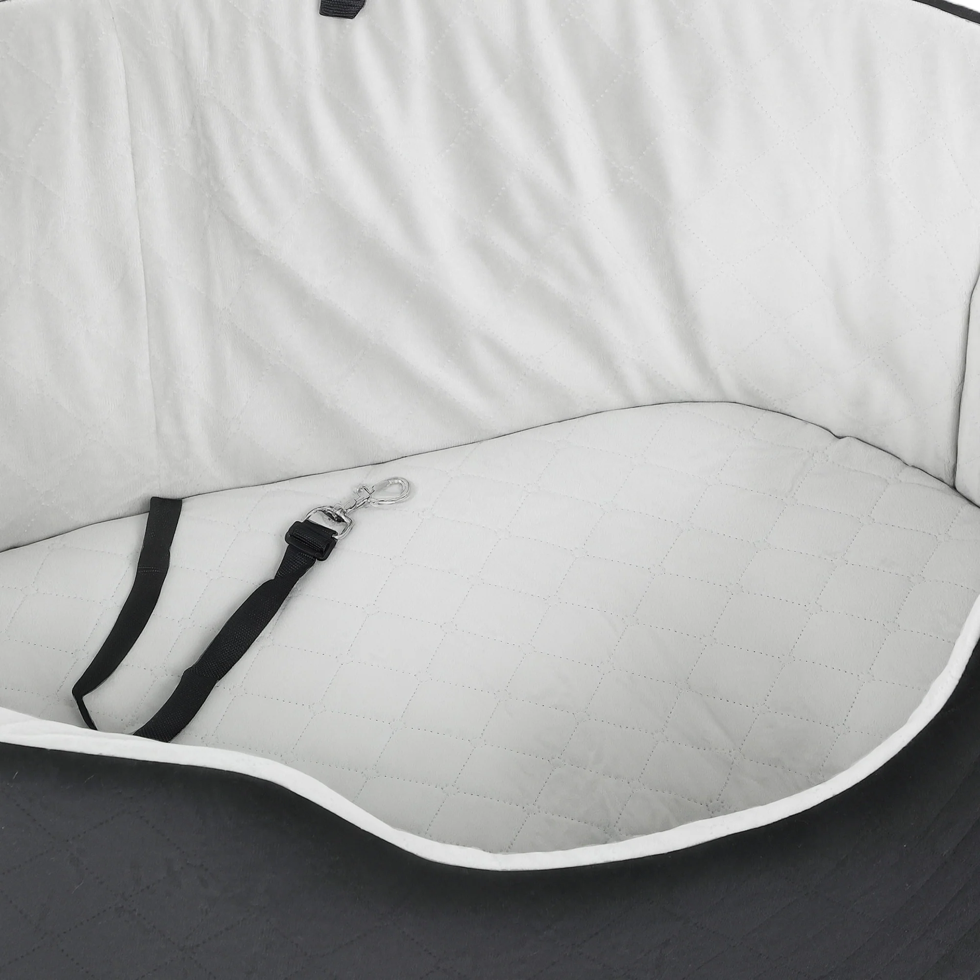 Pawhut Asiento De Coche Para Perros Pequeños Y Medianos Con Funda Extraíble - Image 4