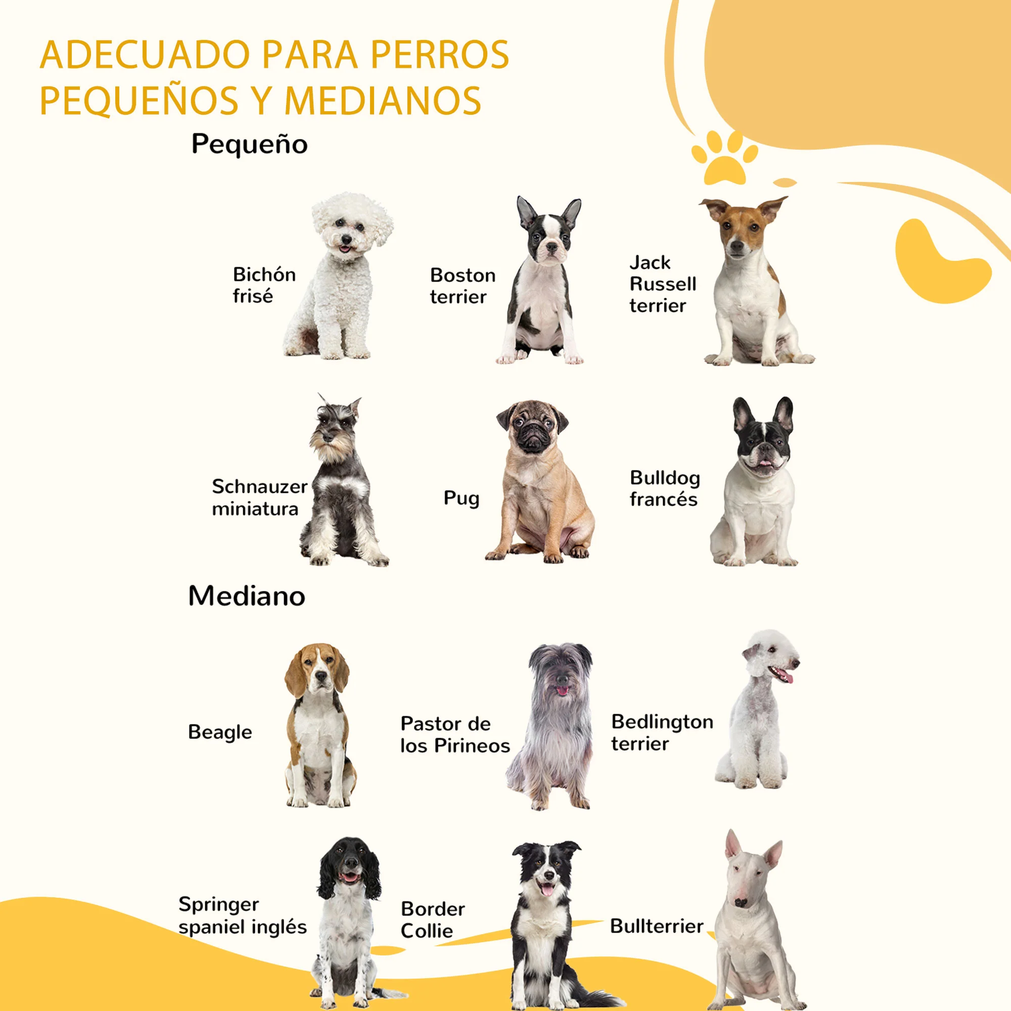 Pawhut Barrera Para Perros Plegable De Madera Con 1 Puerta 155x35,5x76 Cm Blanco - Image 6